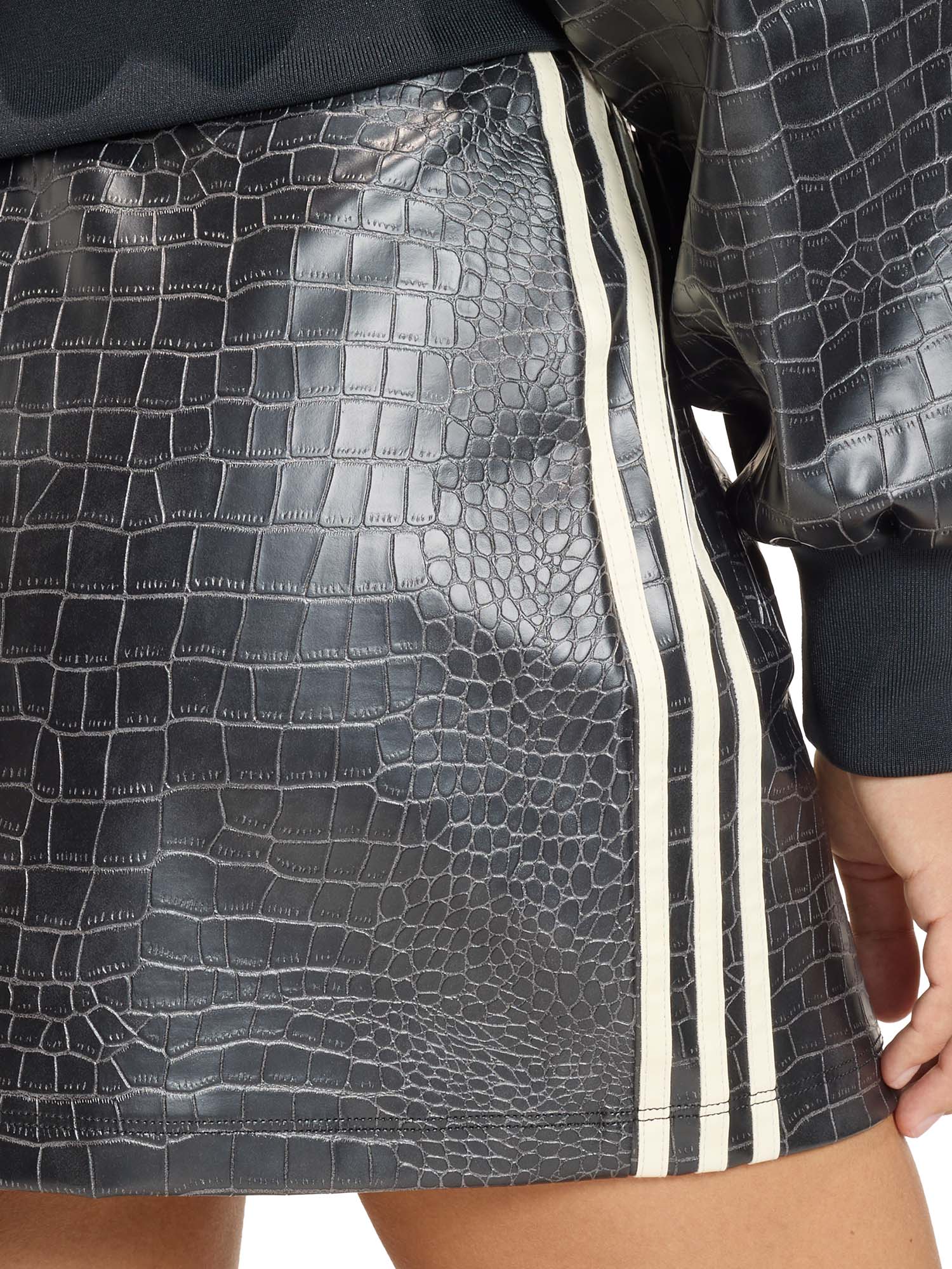 Adidas Gonna Mini Pleather Nero