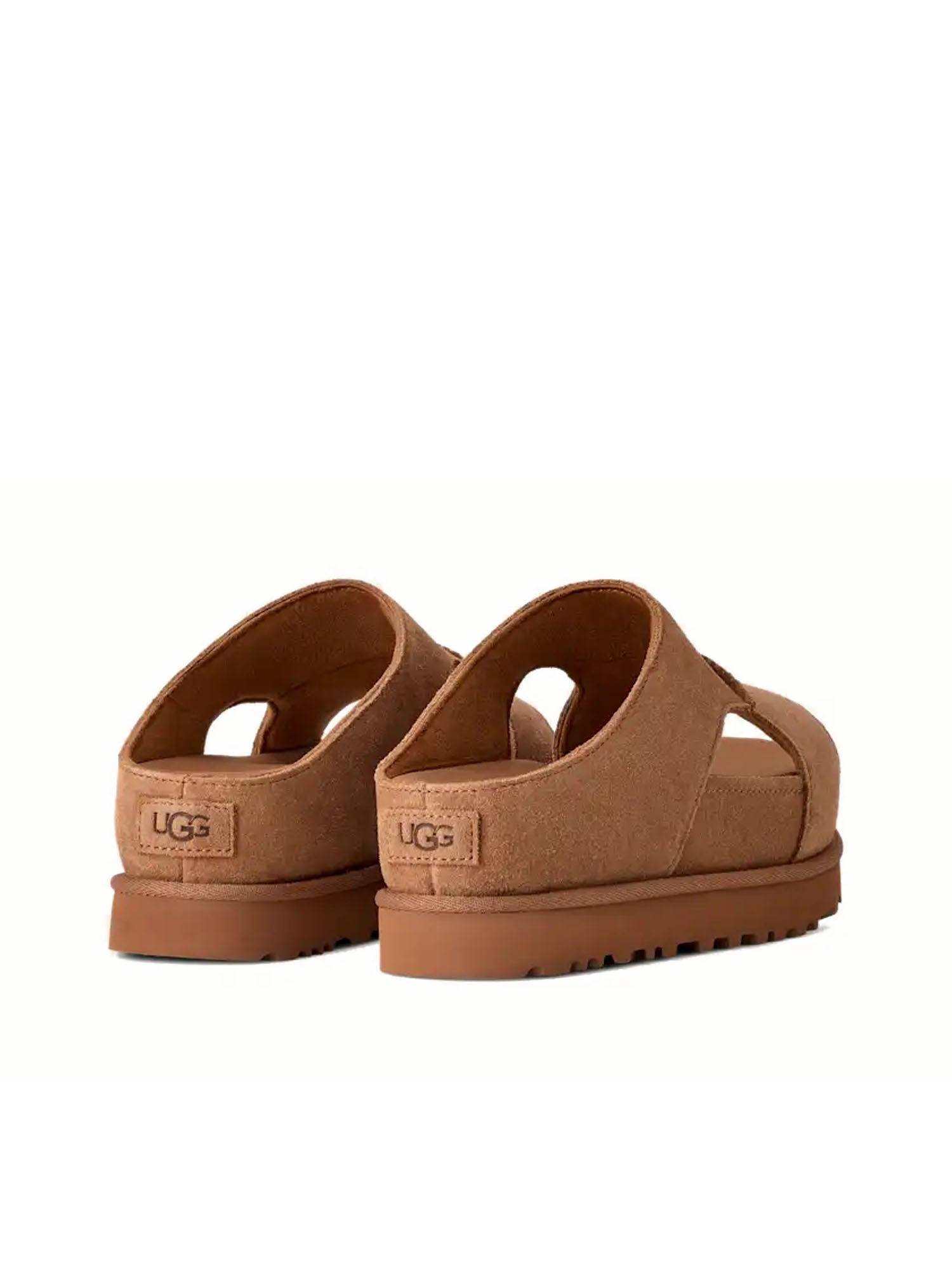 Ugg Ciabatte Goldenstar Hi Cutout Marrone