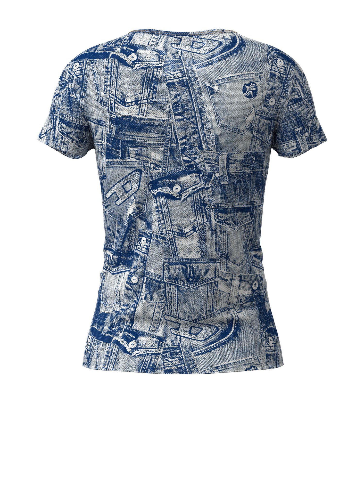 Diesel Kasia-Dnm T-shirt Diesel Blu