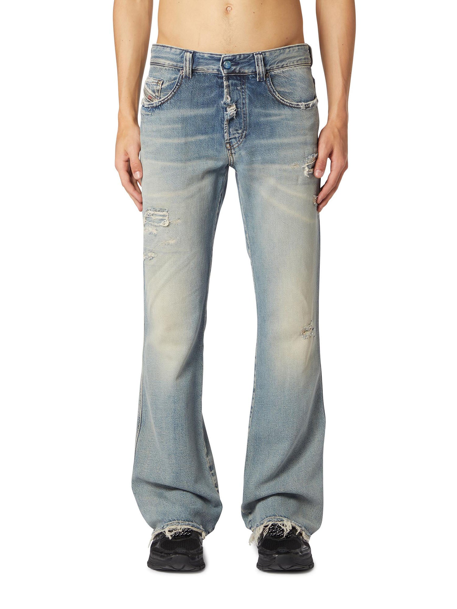 Diesel 1993 D Vyl Jeans Denim Uomo Blu