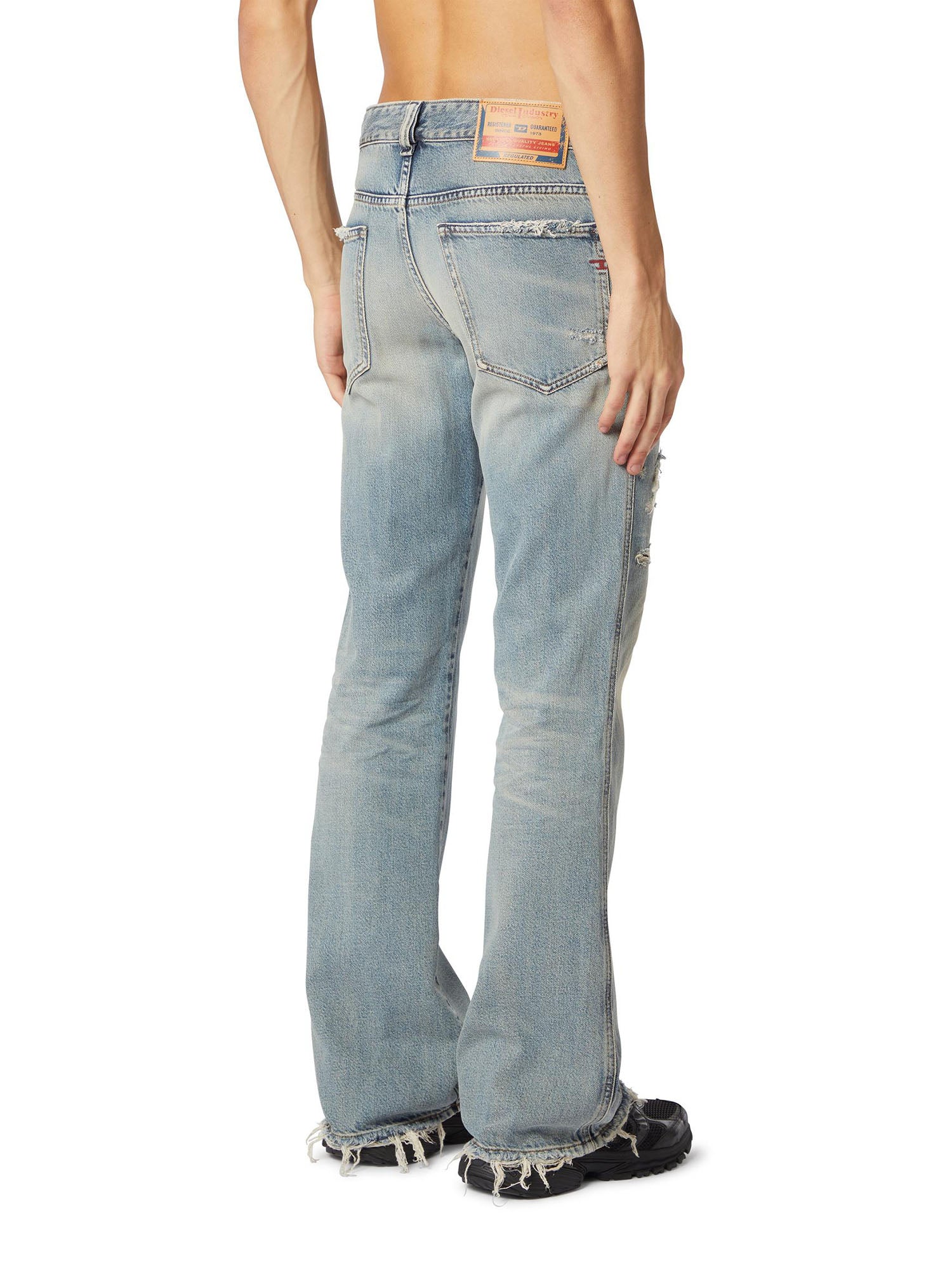 Diesel 1993 D Vyl Jeans Denim Uomo Blu