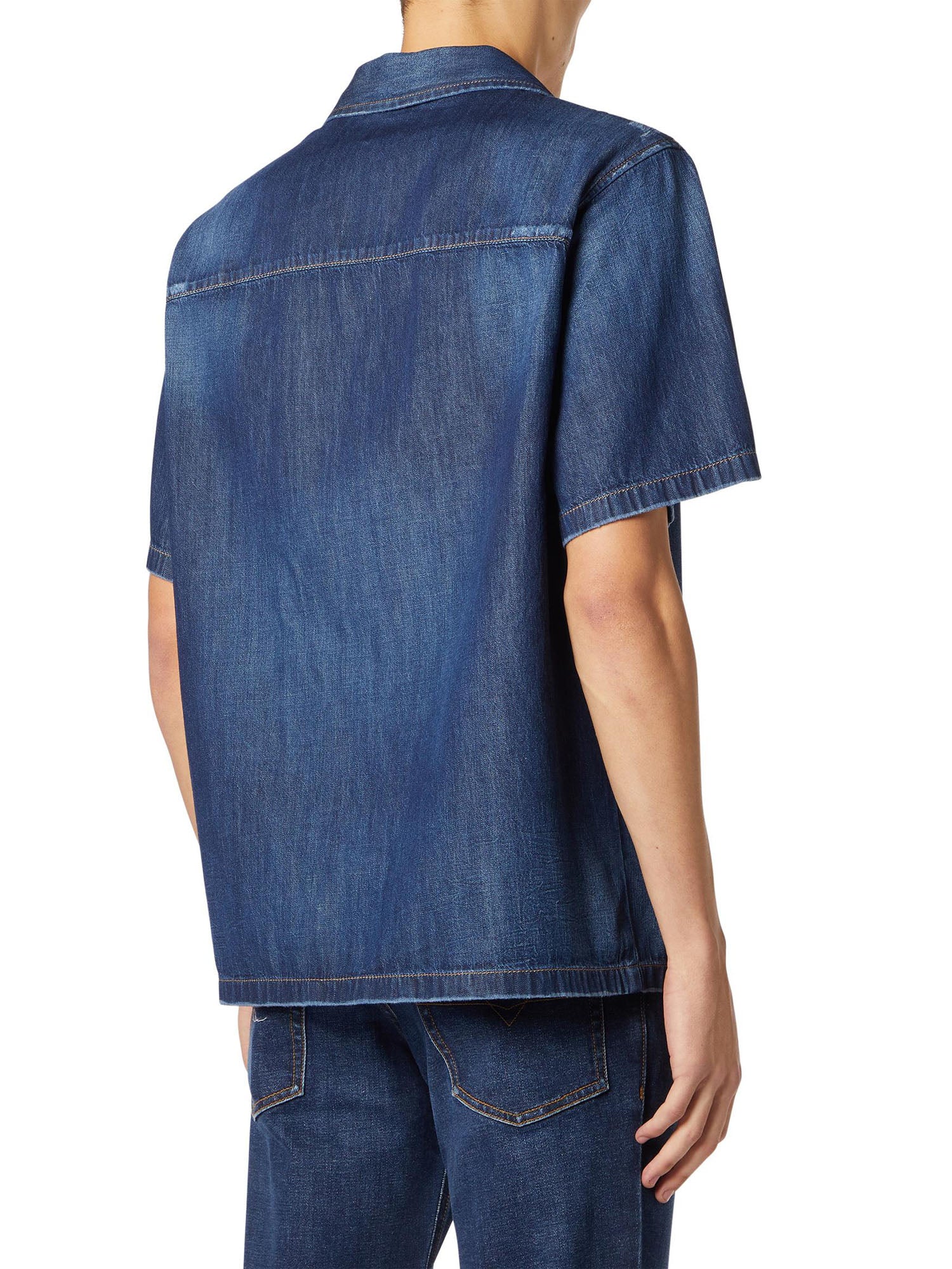 Diesel Camicia 1996 D-sire Denim Blu