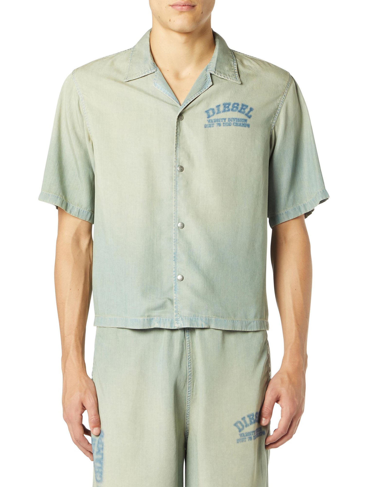 Diesel Camicia D-Banni-S Denim Blu