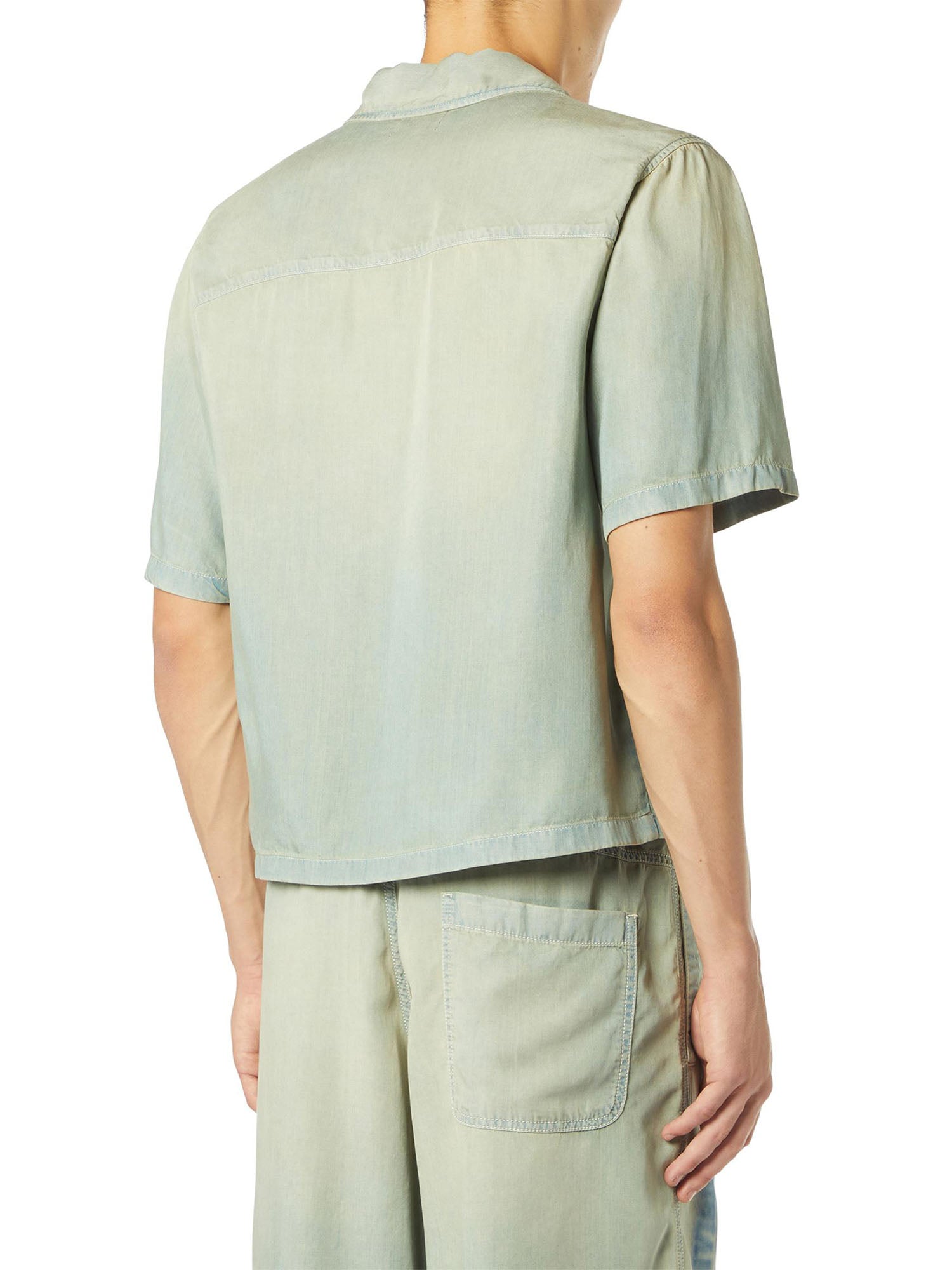 Diesel Camicia D-Banni-S Denim Blu