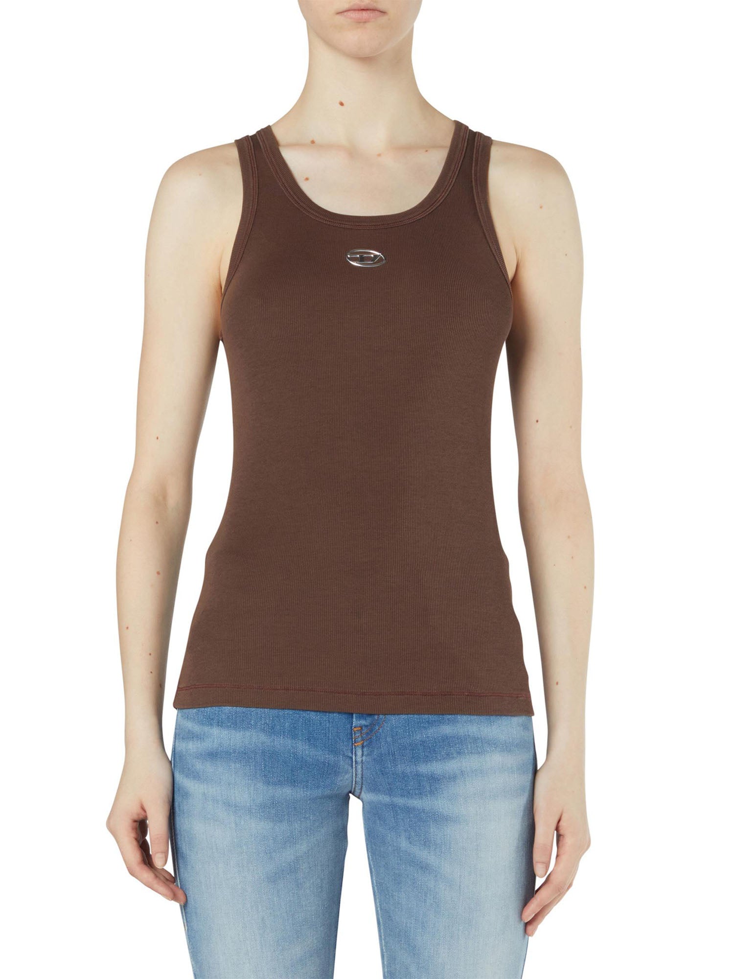 Diesel Canotta T-ANKI_OD Diesel Marrone