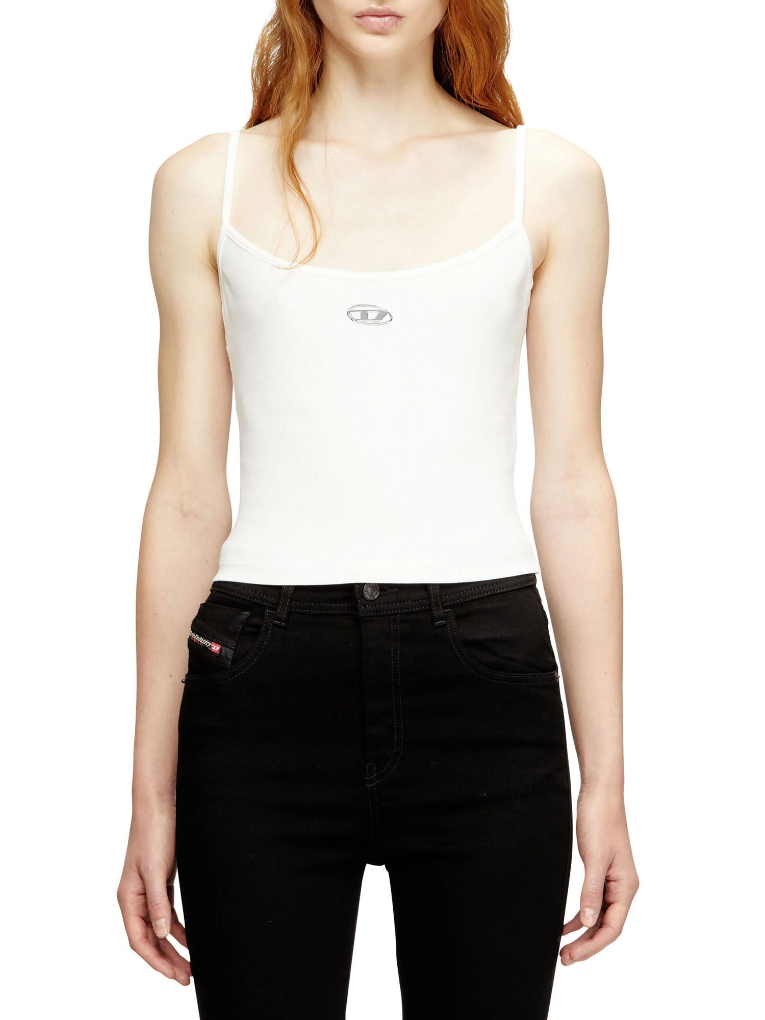 Diesel Canotta T-HUPY-OD Diesel Bianco