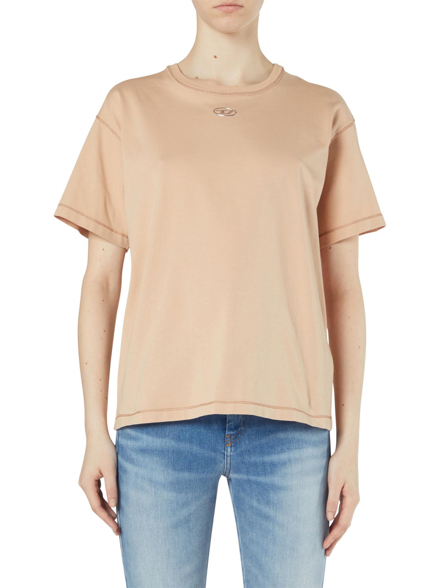 Diesel T-Shirt T--NORMY-OD-S1 Diesel Beige