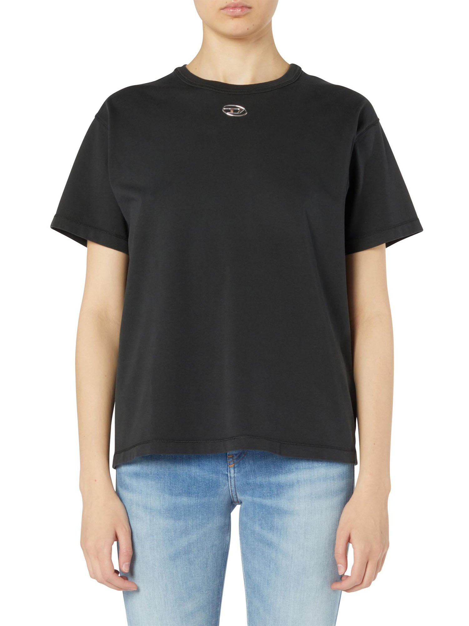 Diesel T-Shirt T--NORMY-OD-S1 Diesel Nero