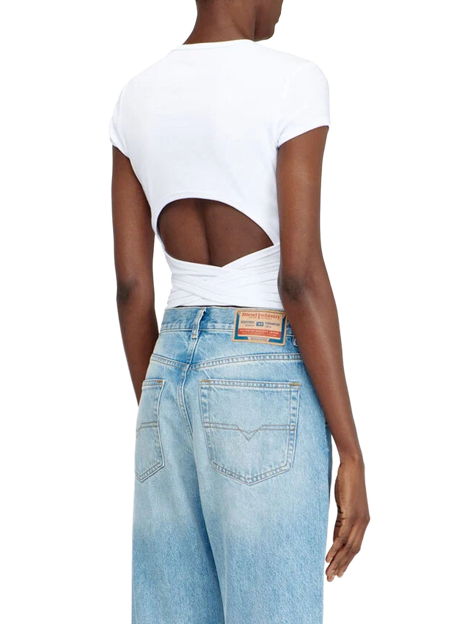 Diesel T-Shirt T-BUNNY Diesel Bianco