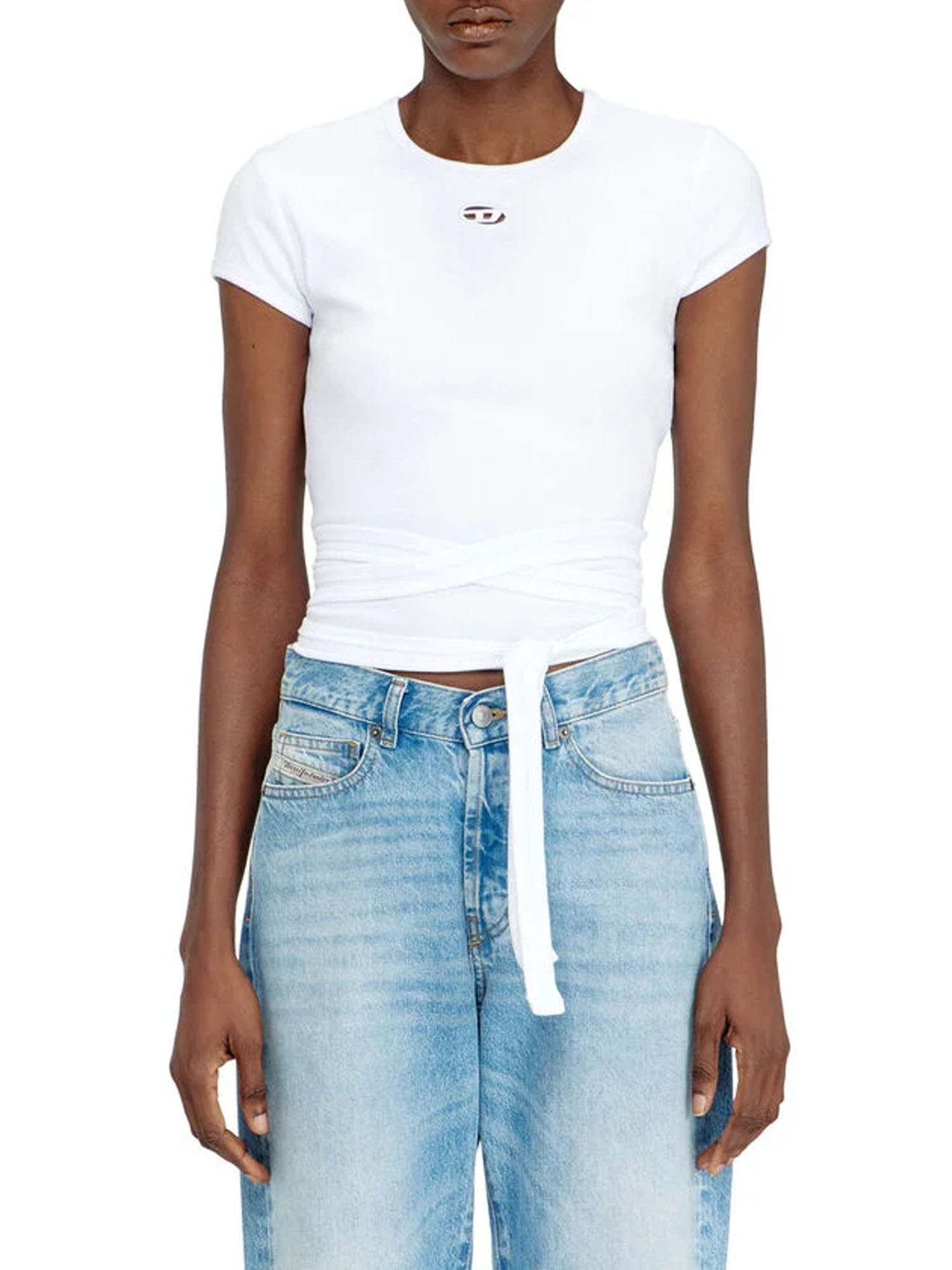 Diesel T-Shirt T-BUNNY Diesel Bianco