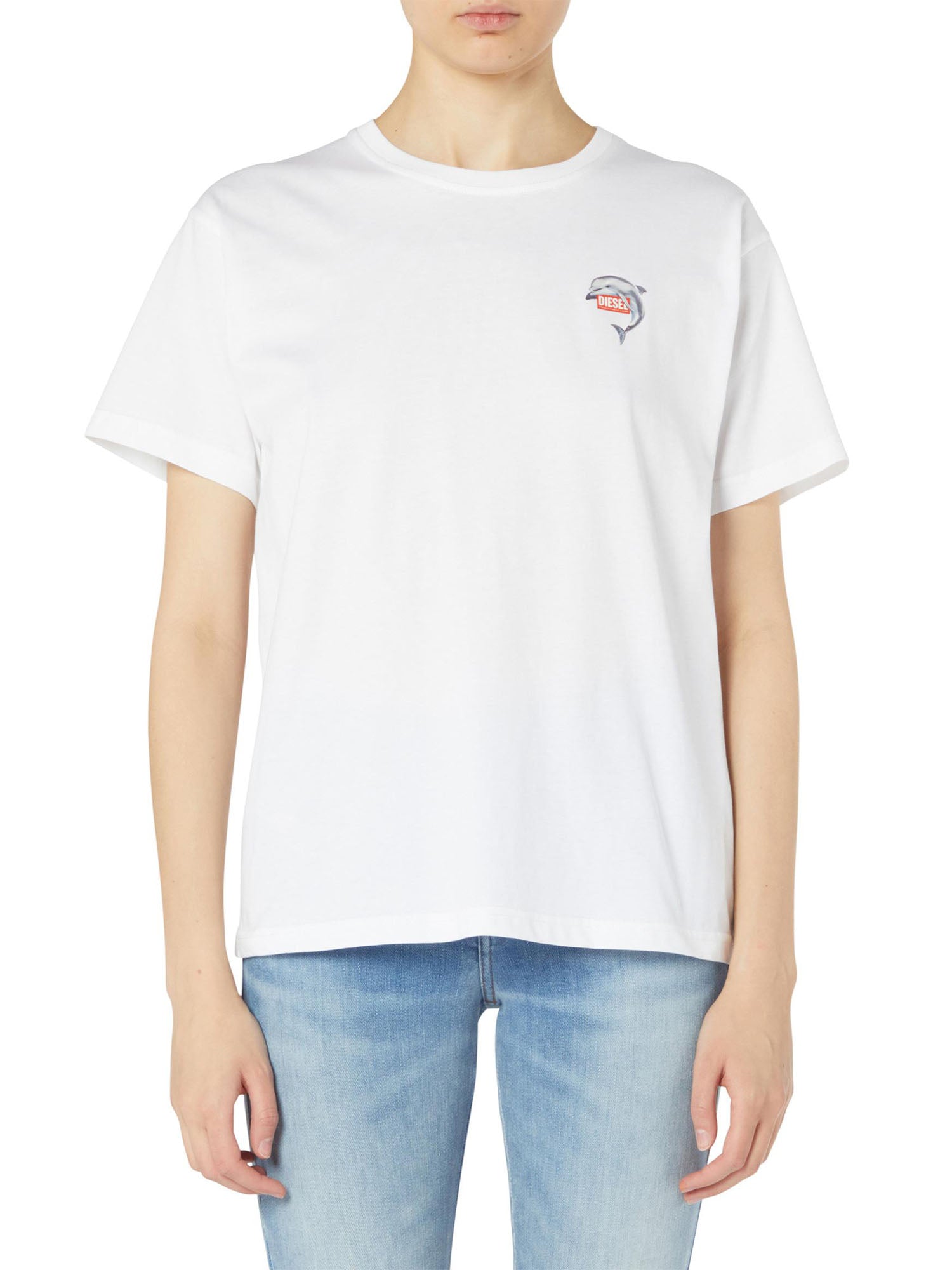 Diesel T-shirt T-NORMY-S14 Diesel Bianco