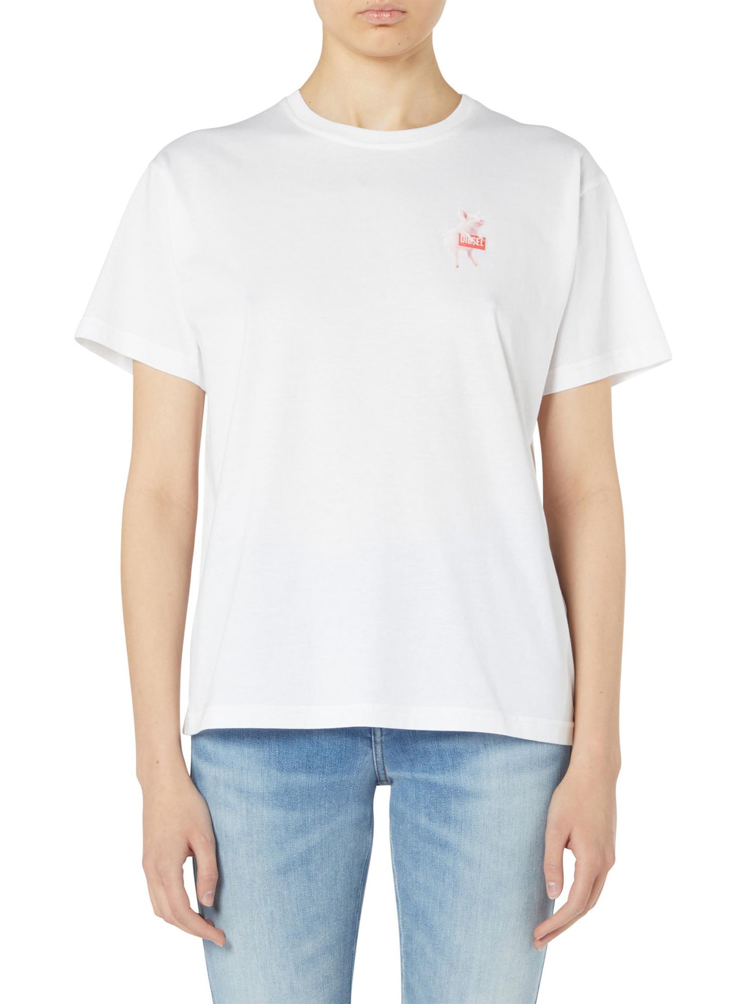 Diesel T-shirt T-NORMY Diesel Bianco