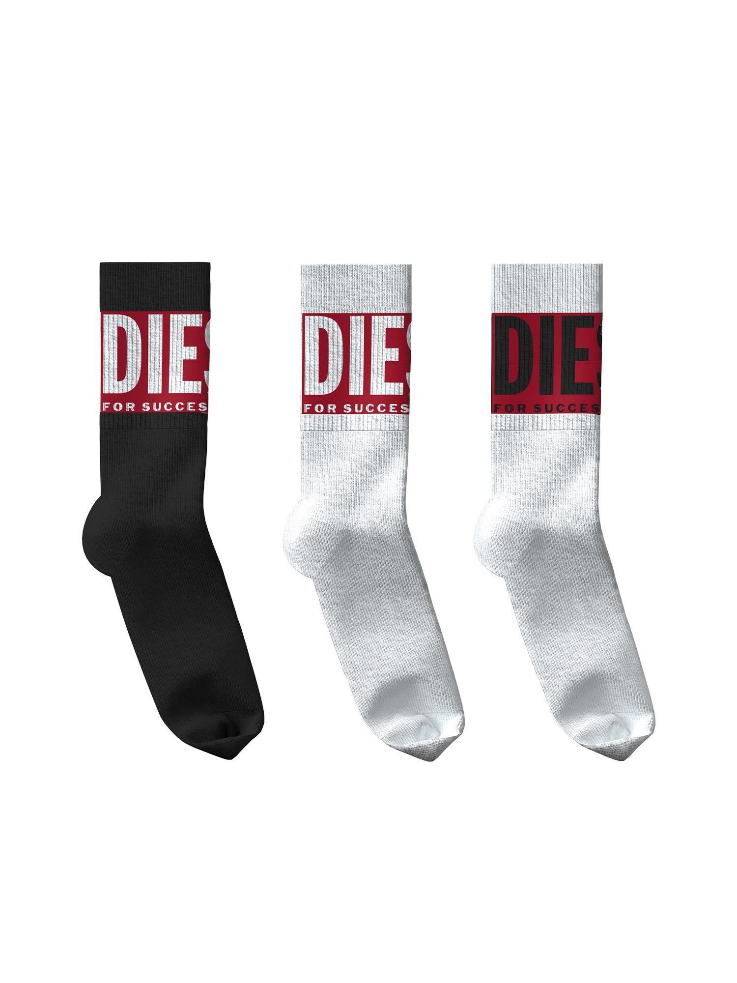 Diesel Calze SKM-RAY-THREEPACK Diesel Rosso