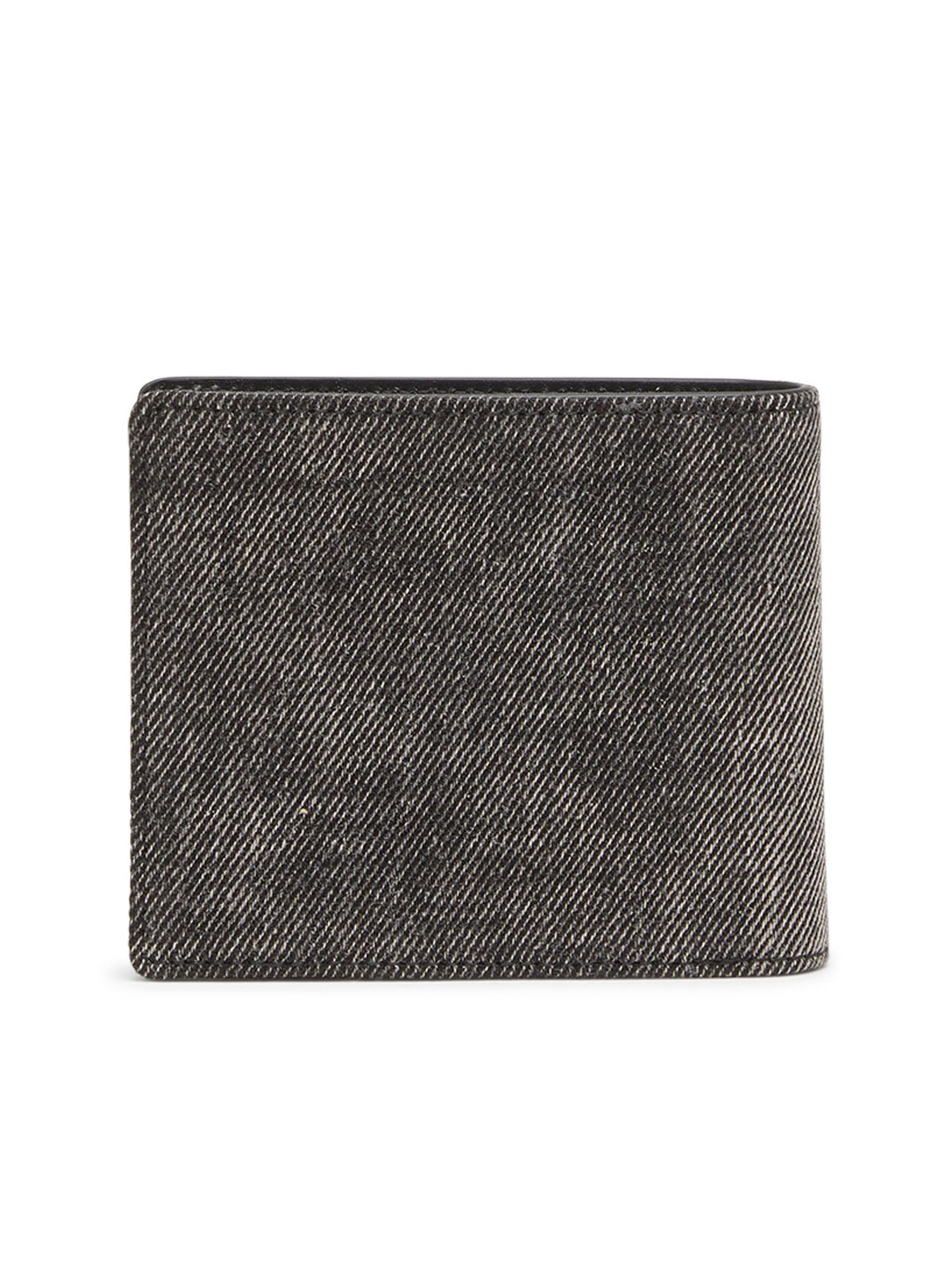 Diesel Portafoglio 1Dr 2.0 1Dr Bi Fold Coin S 3D Bi-Fold Wallet Nero