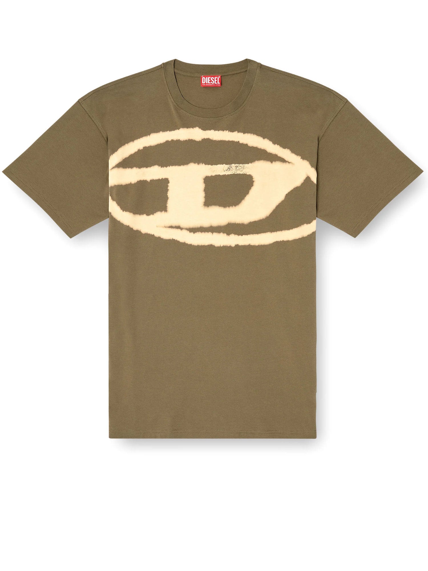 Diesel T-shirt Boxt Bleach Verde