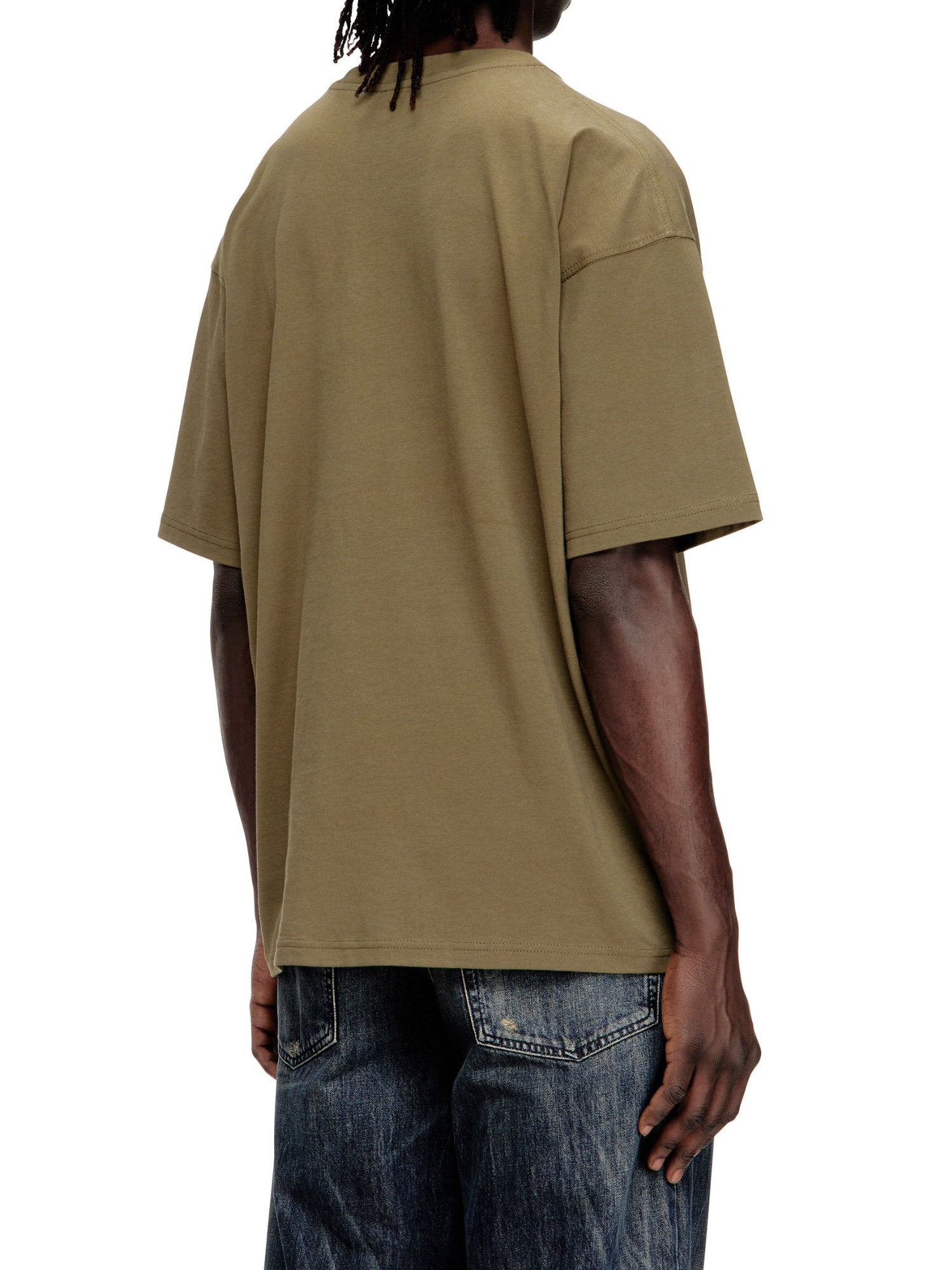 Diesel T-shirt Boxt Bleach Verde