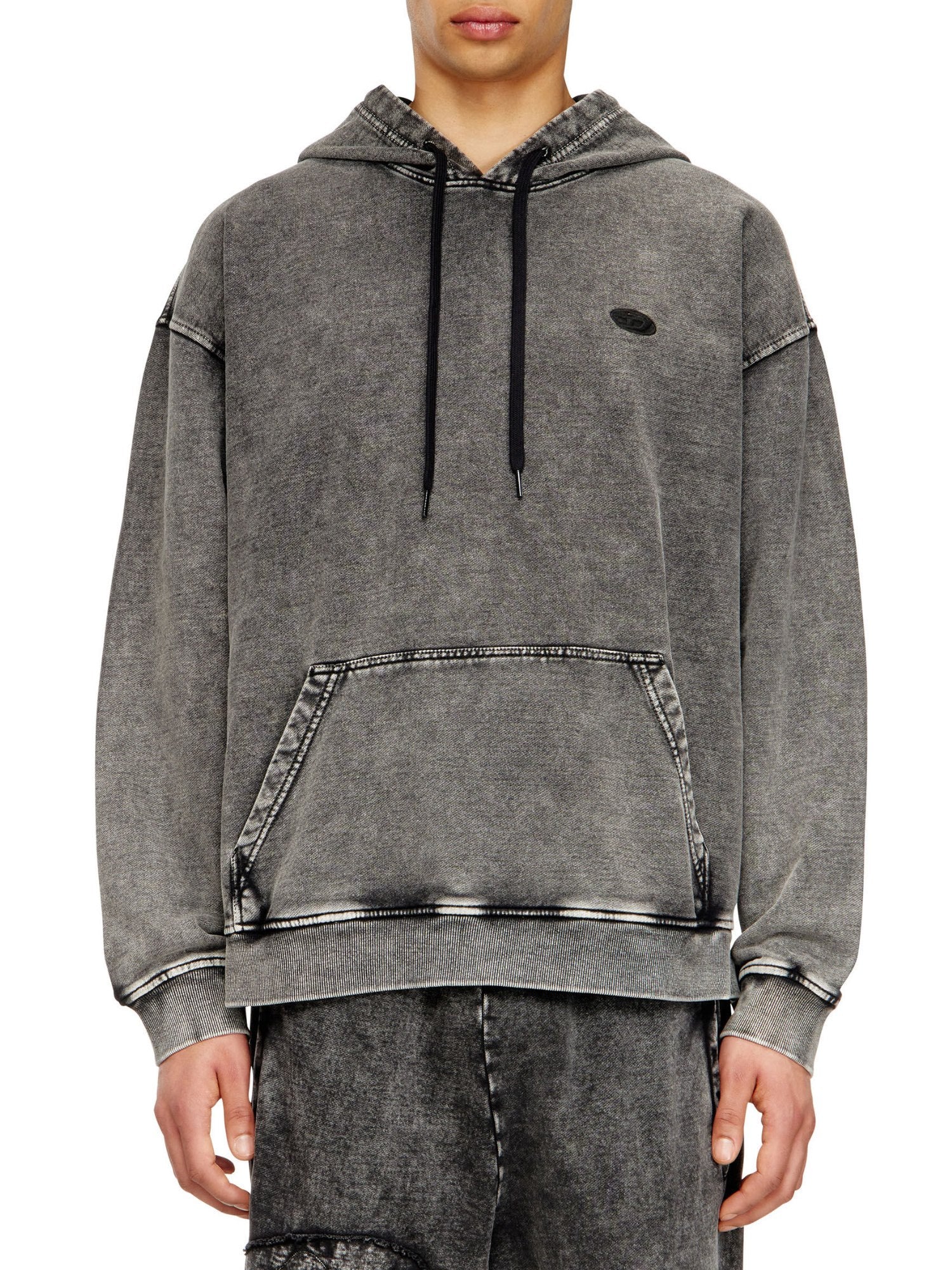 Diesel Felpa Boxt Den Nero