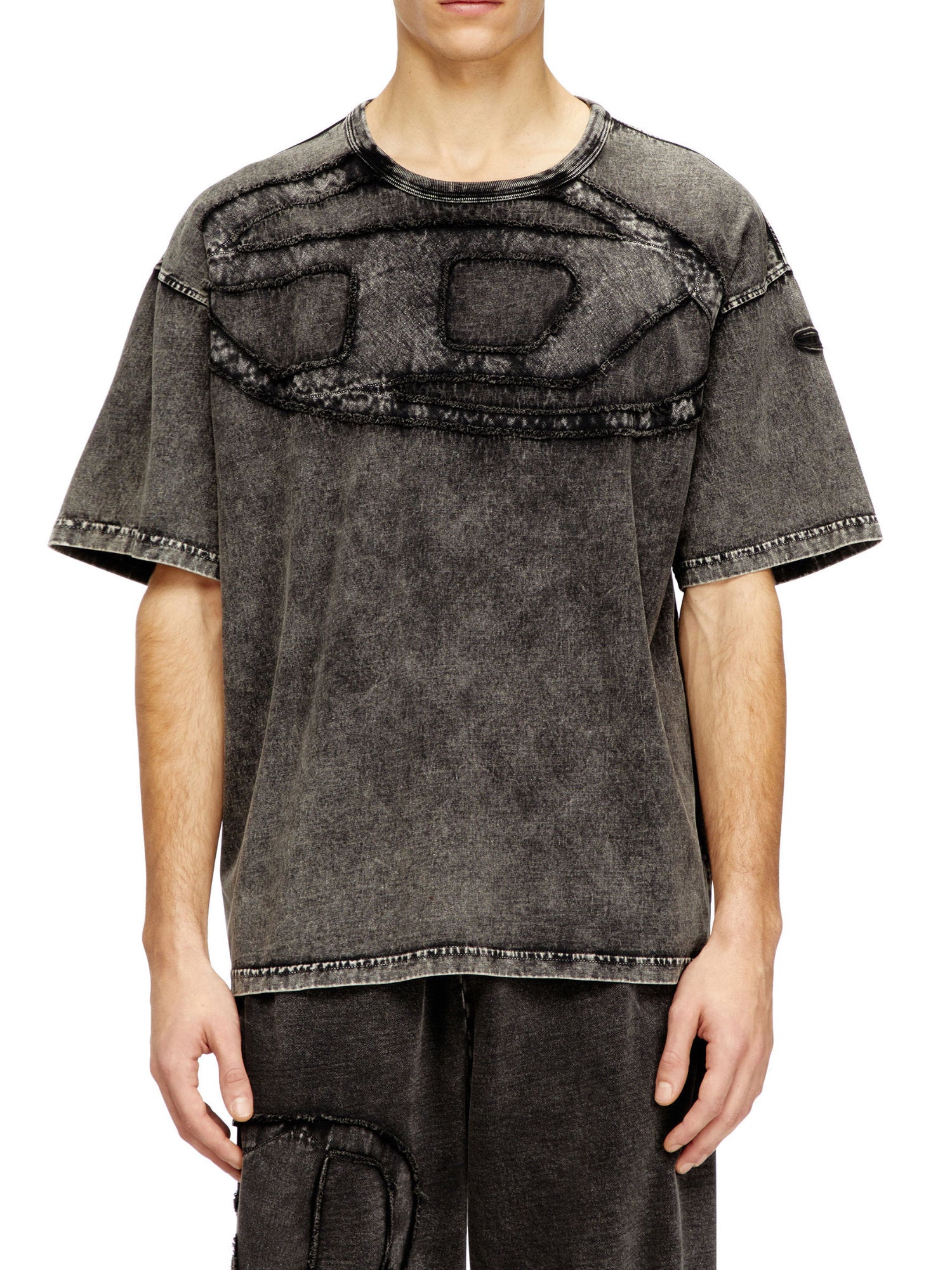 Diesel T-shirt Boxt Den Nero