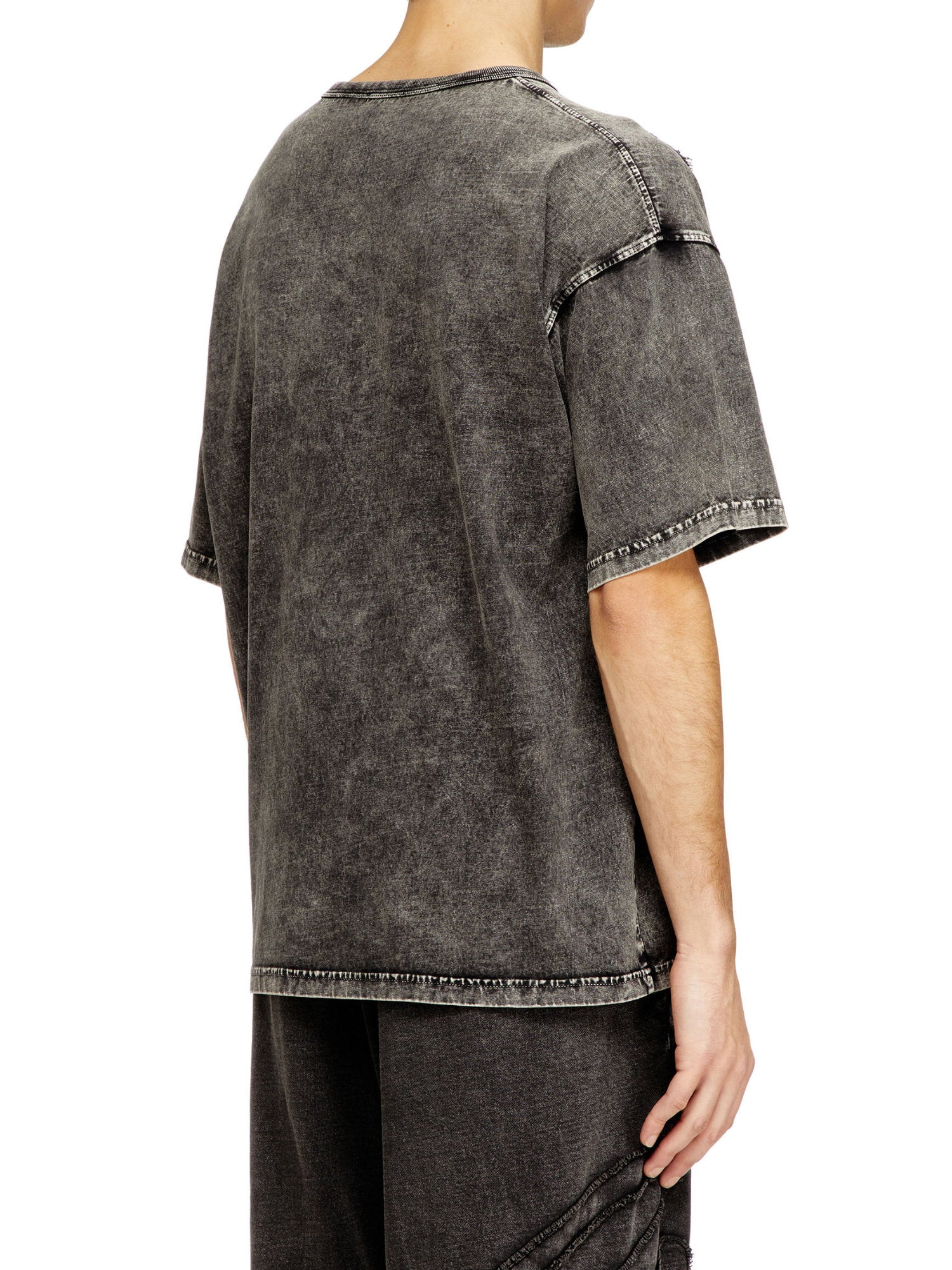 Diesel T-shirt Boxt Den Nero