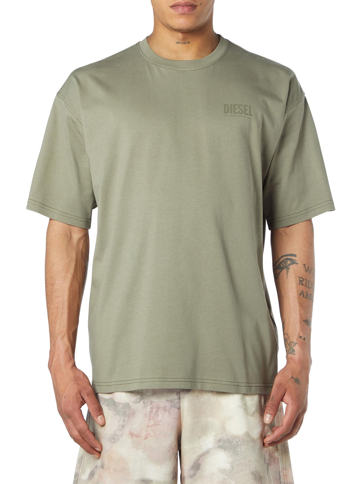 Diesel T-shirt Boxt V8 Verde