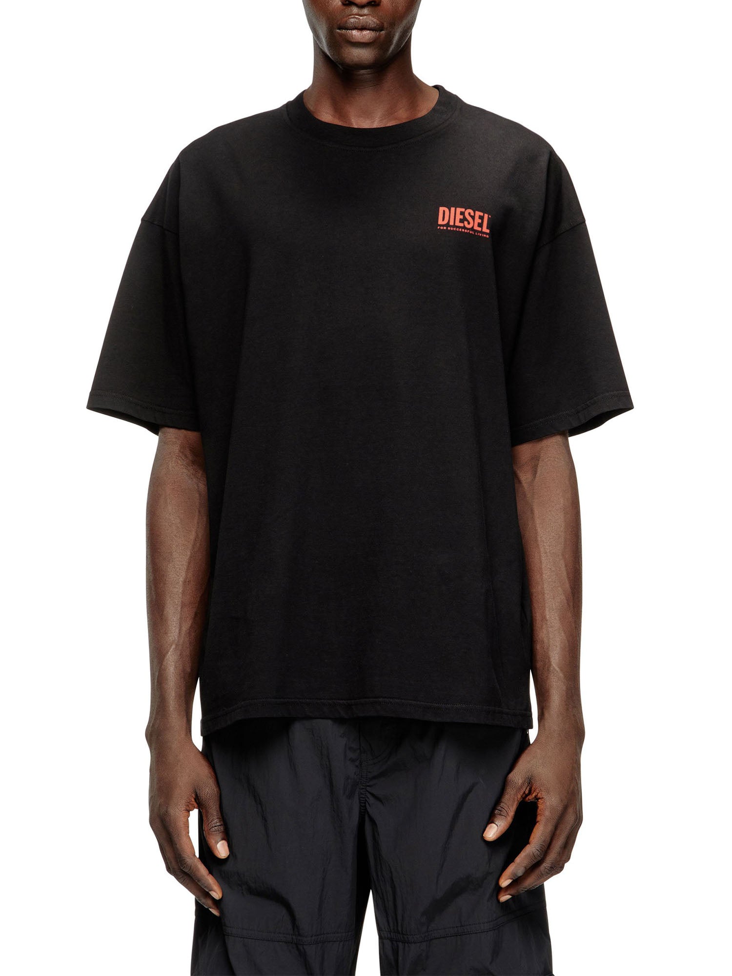 Diesel T-shirt Boxt Bisk Nero