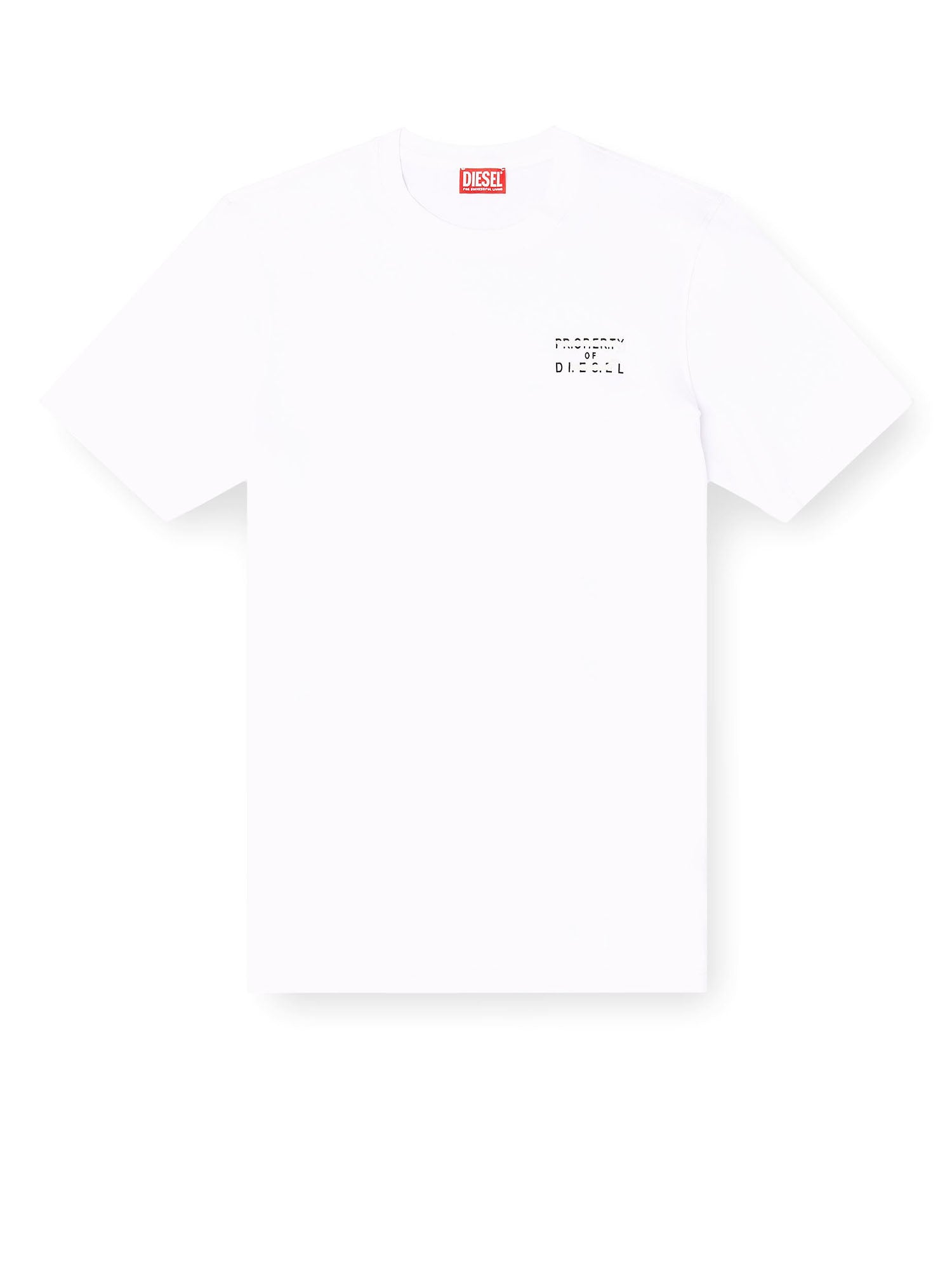 Diesel T-shirt Sdjudt V5 Bianco