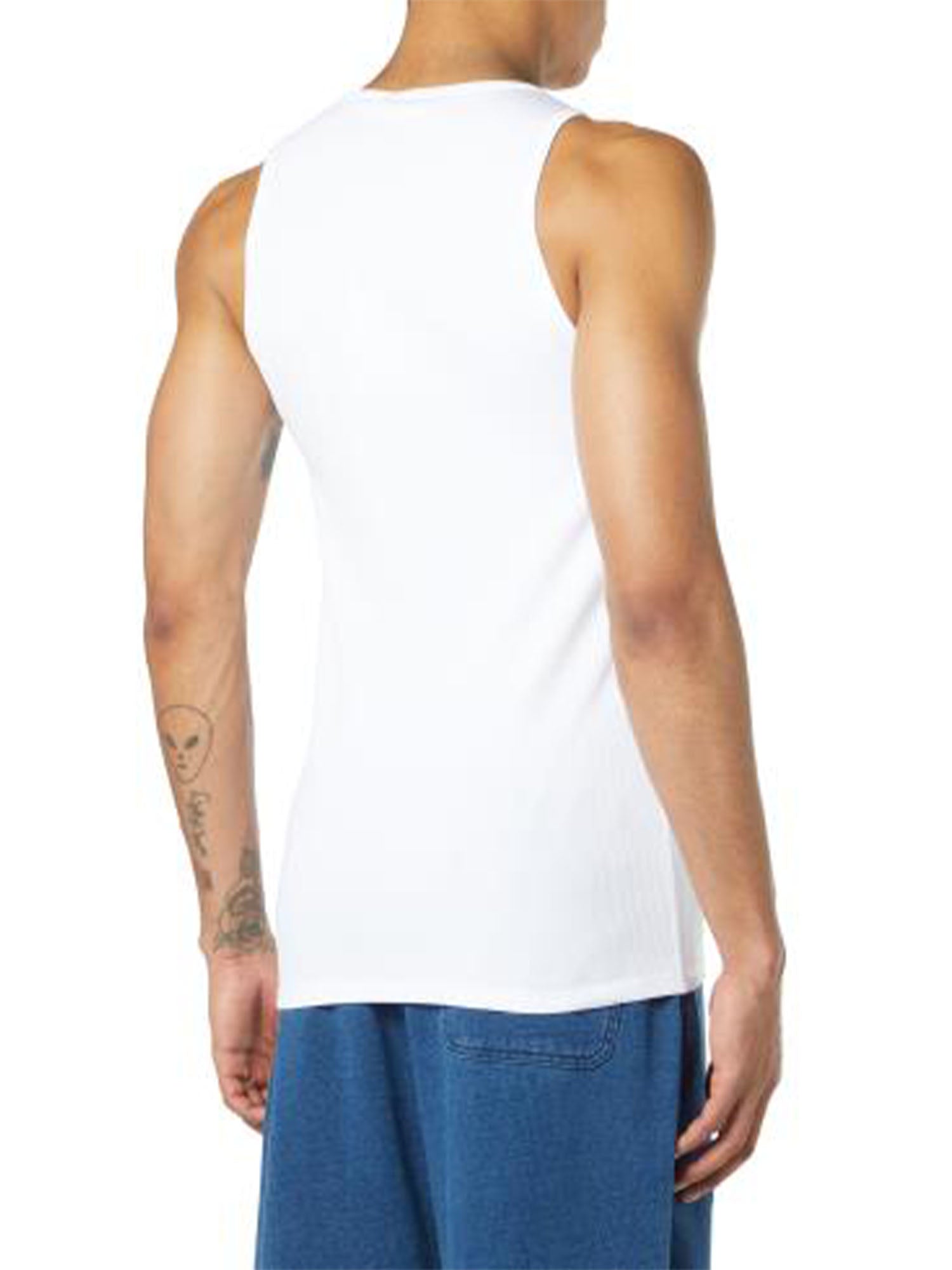 Diesel Canotta Tarm Lkds Bianco