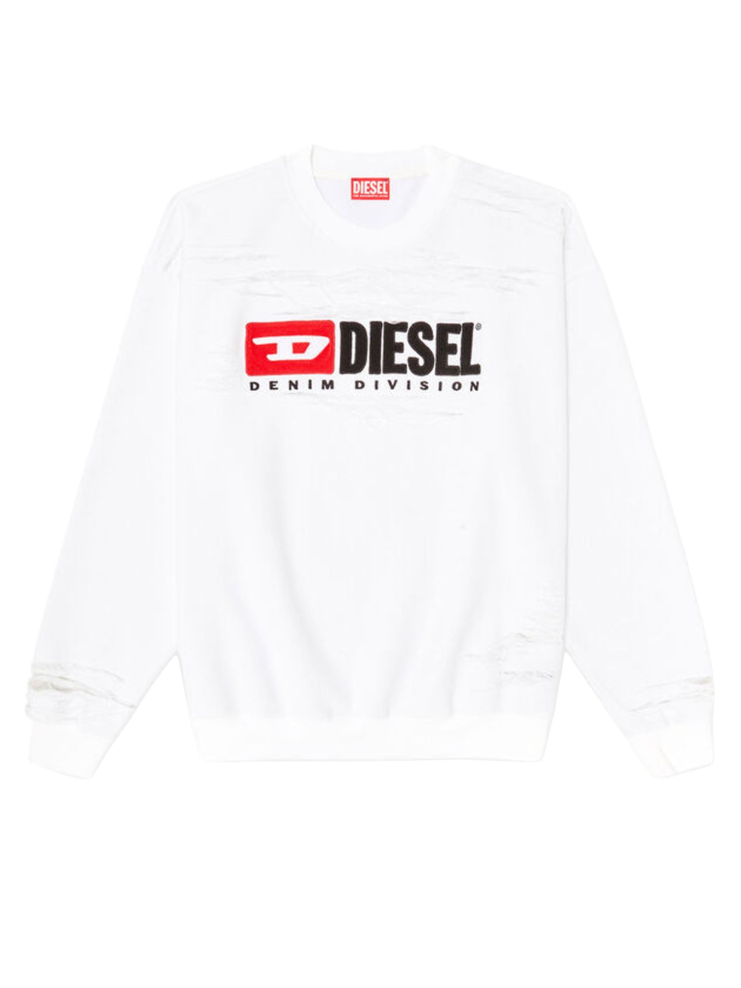 Diesel Felpa s-boxt-v1 Bianco