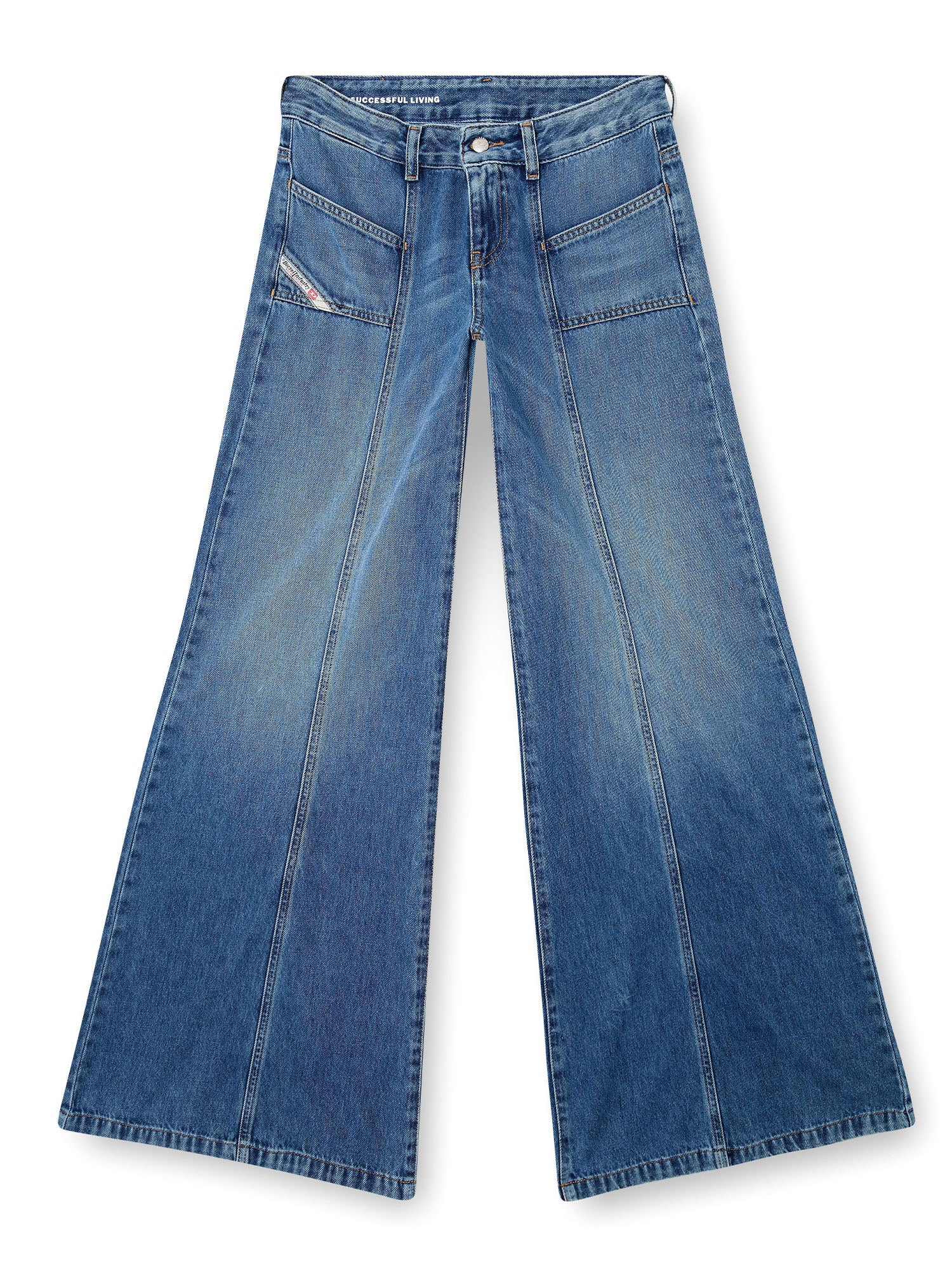 Diesel Jeans Flare D-akii Blu