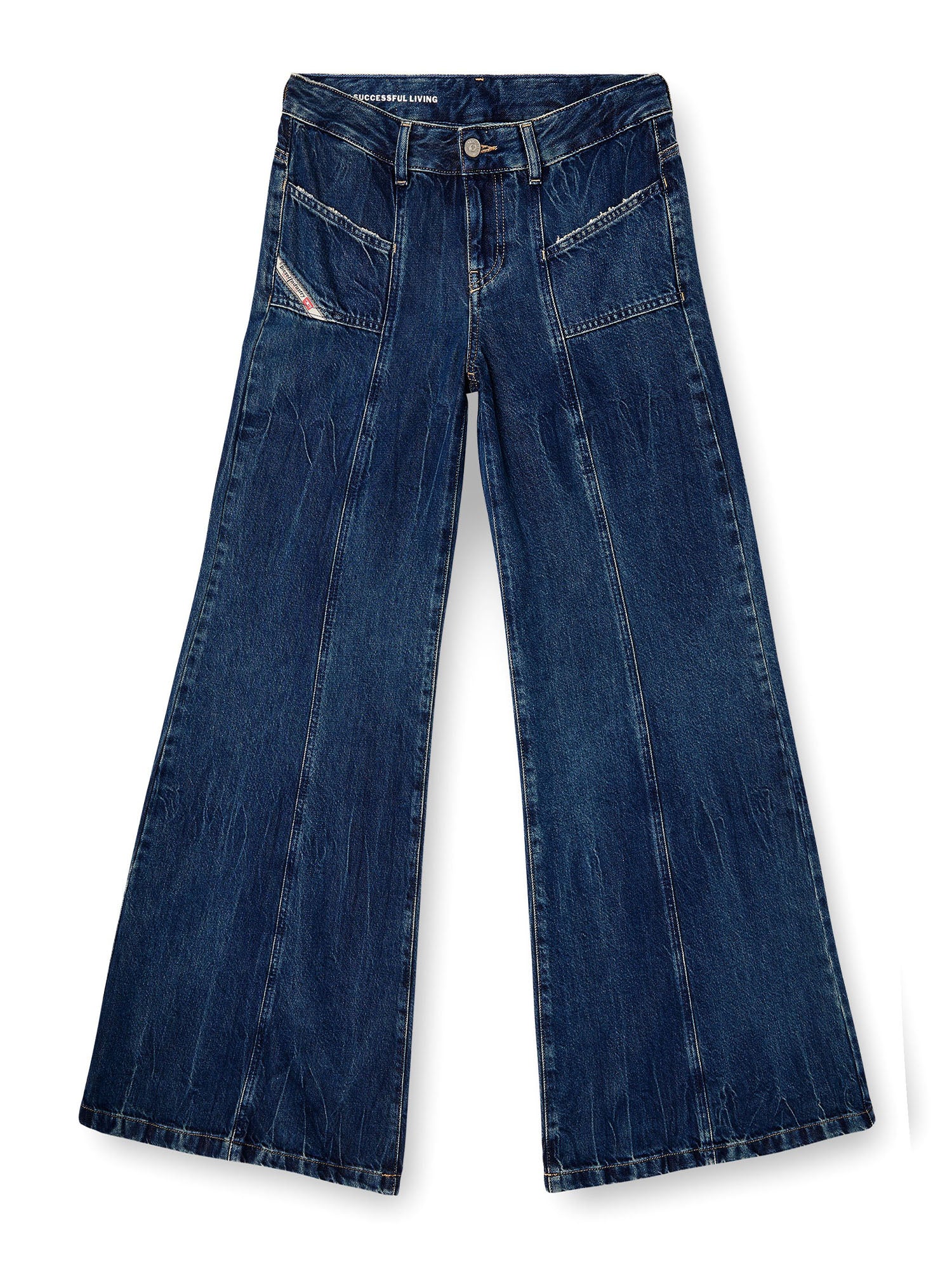 Diesel Jeans Flare D-akii Blu