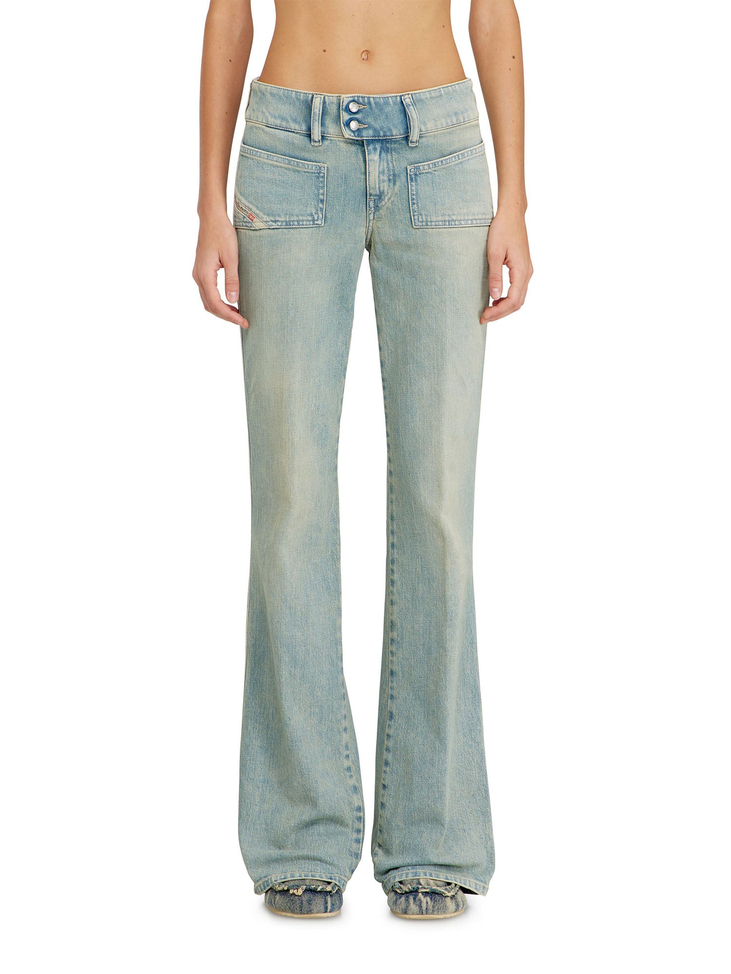 Diesel Bootcut jeans d-hush Blu