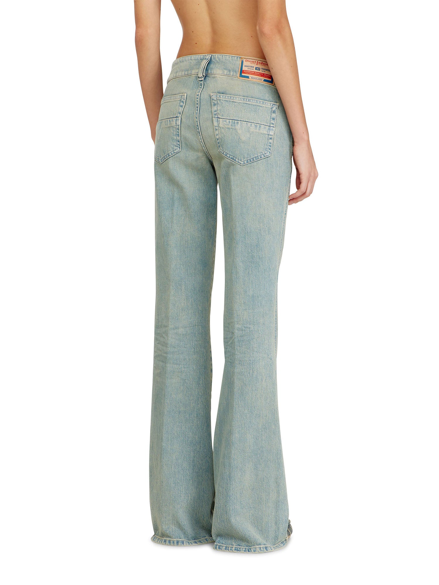Diesel Bootcut jeans d-hush Blu