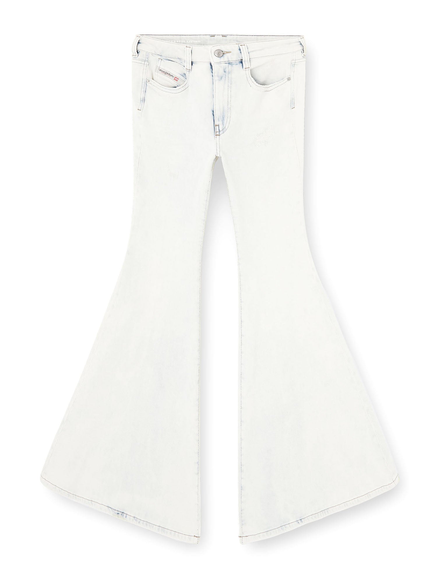 Diesel Flare jeans 1970 d-bleess 0adbs Blu