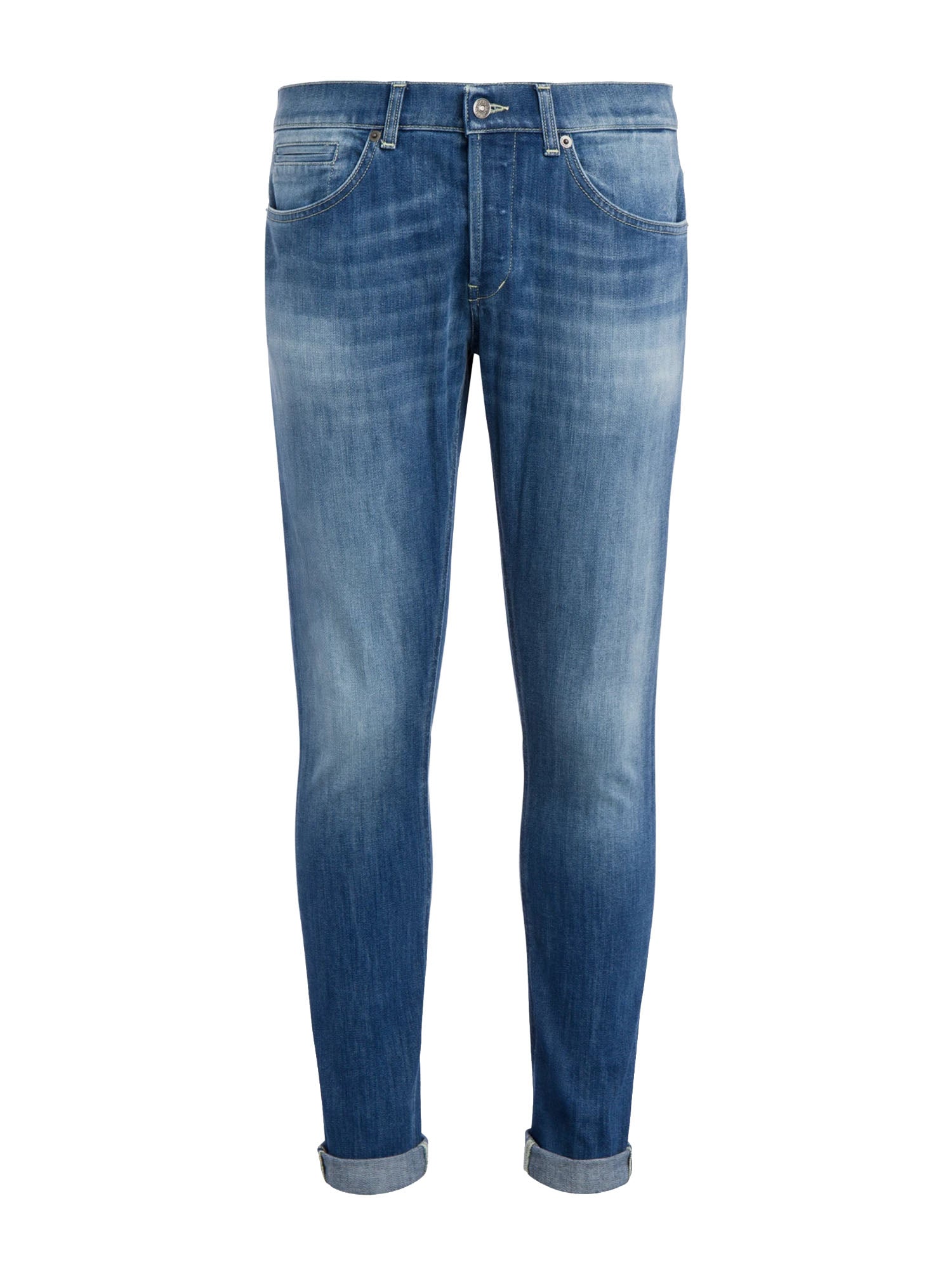 Dondup Jeans George skinny in denim stretch Blu