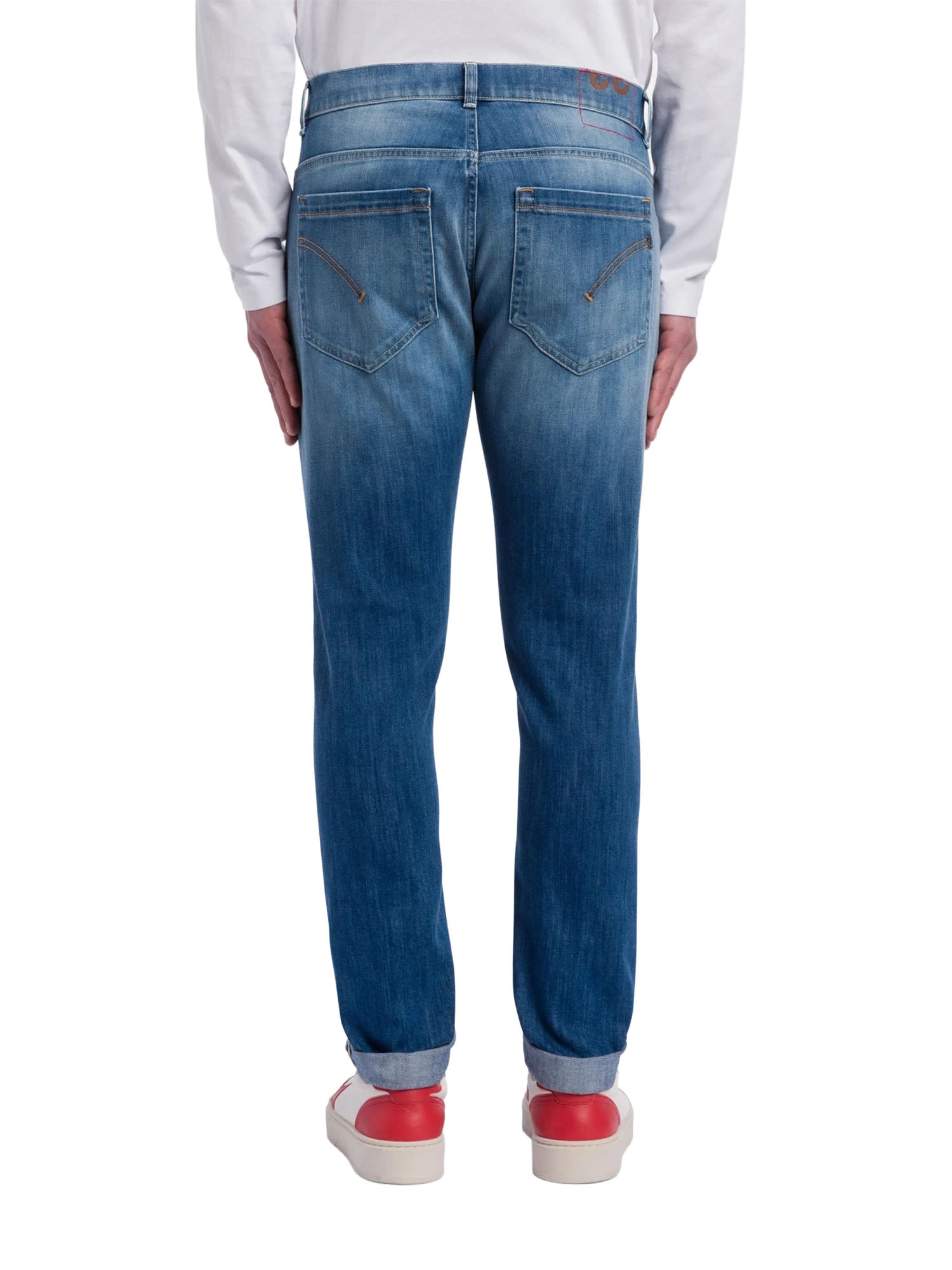 Dondup Jeans George skinny in denim stretch Blu