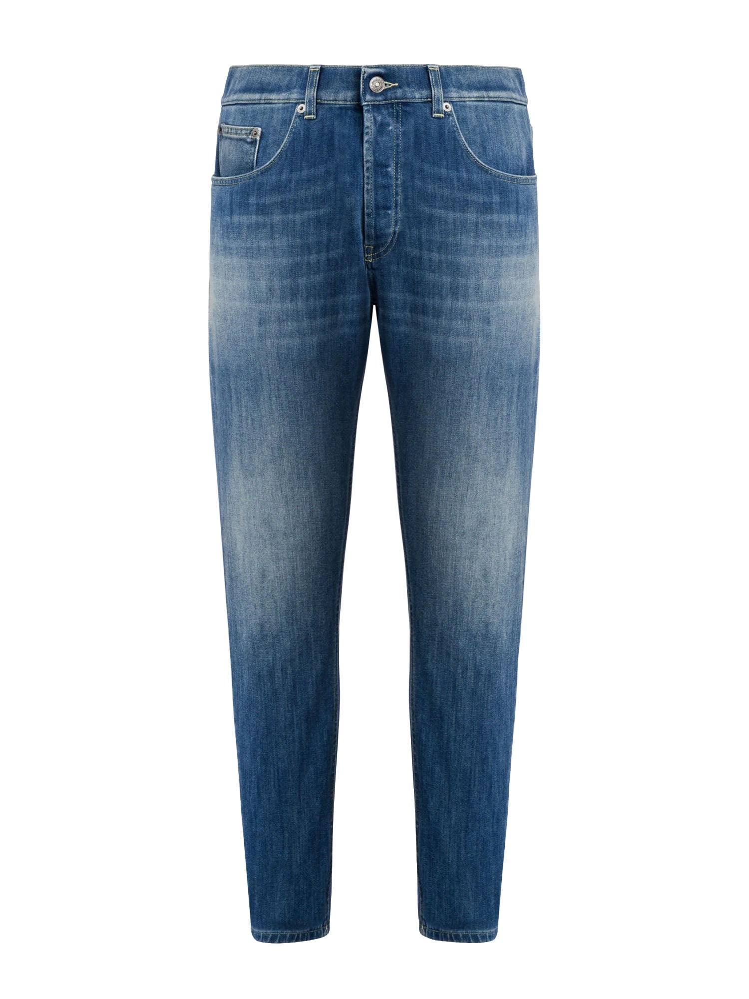 Dondup Jeans Dian carrot in denim stretch Blu