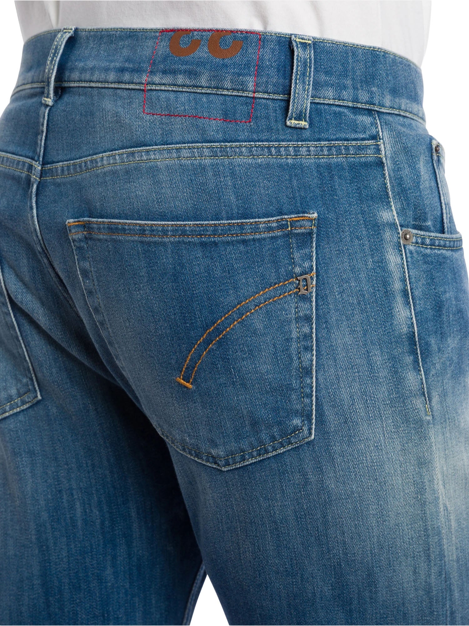 Dondup Jeans Dian carrot in denim stretch Blu