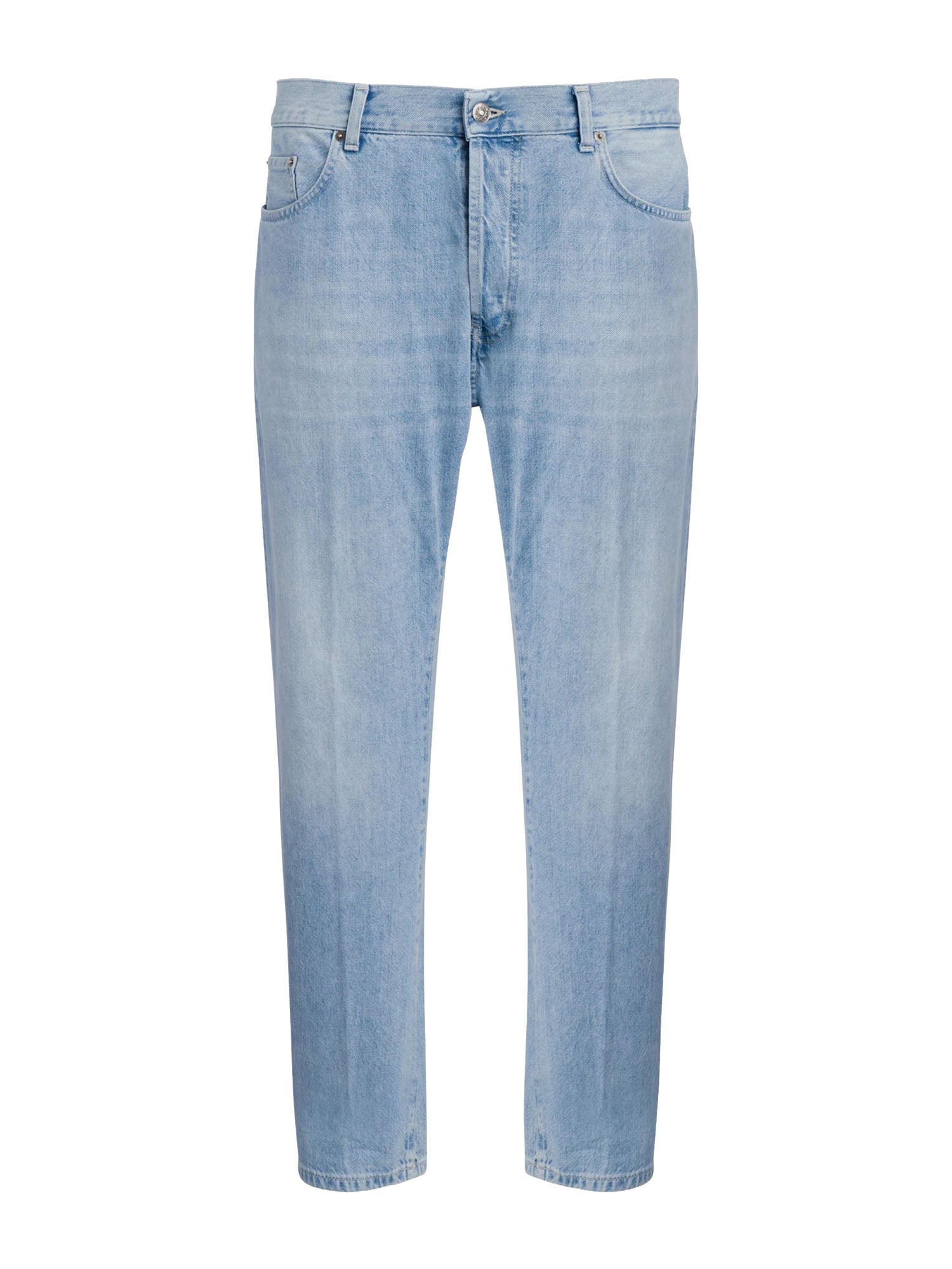 Dondup Jeans David tapered in denim fisso Blu