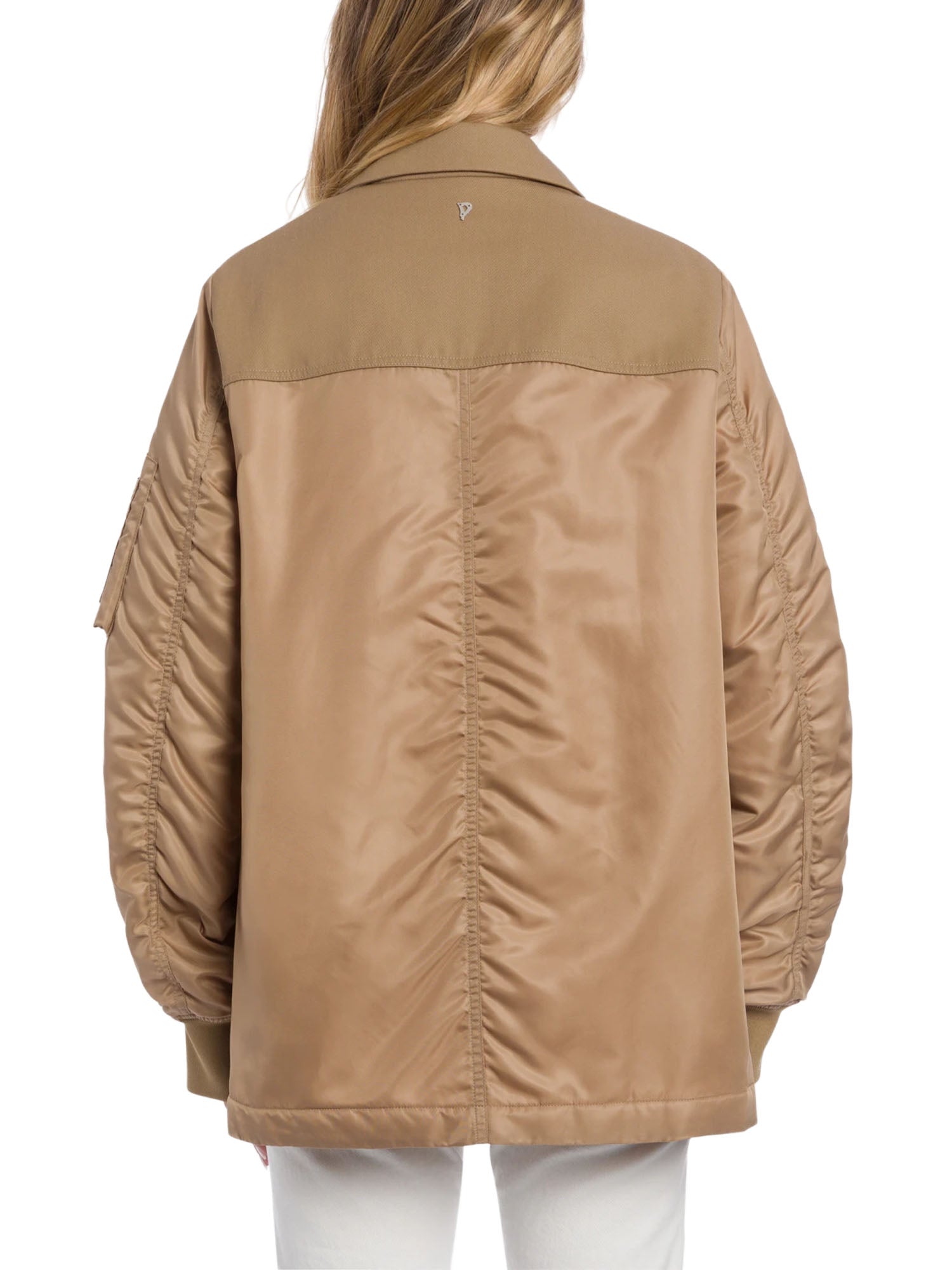 Dondup Peacoat Doppiopetto Over Marrone