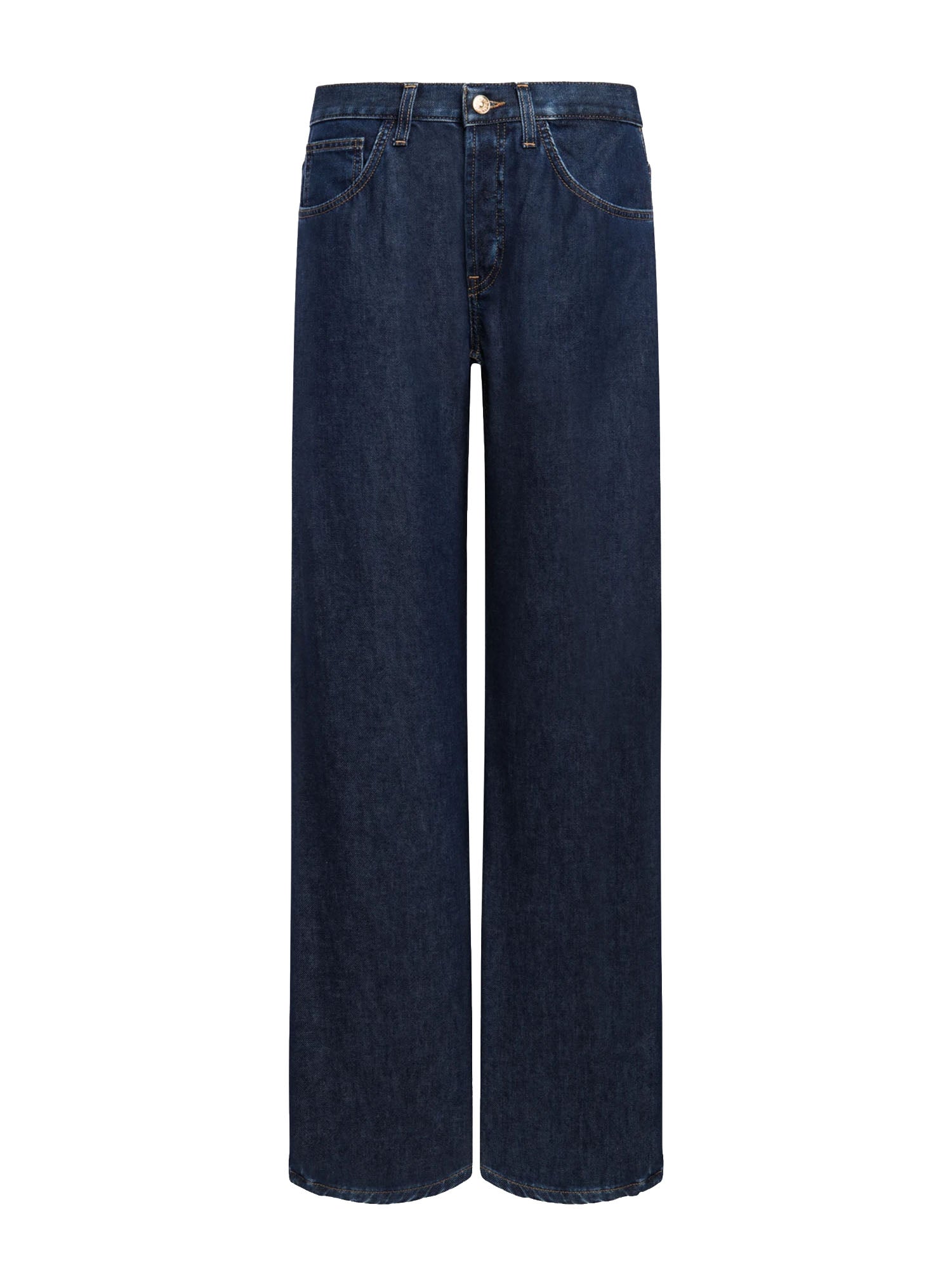 Dondup Jeans Jacklyn Wide Leg in Denim Blu