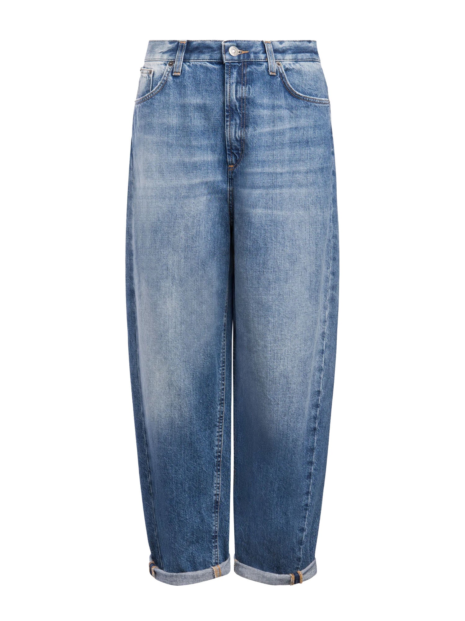 Dondup Jeans Bessie Loose Blu