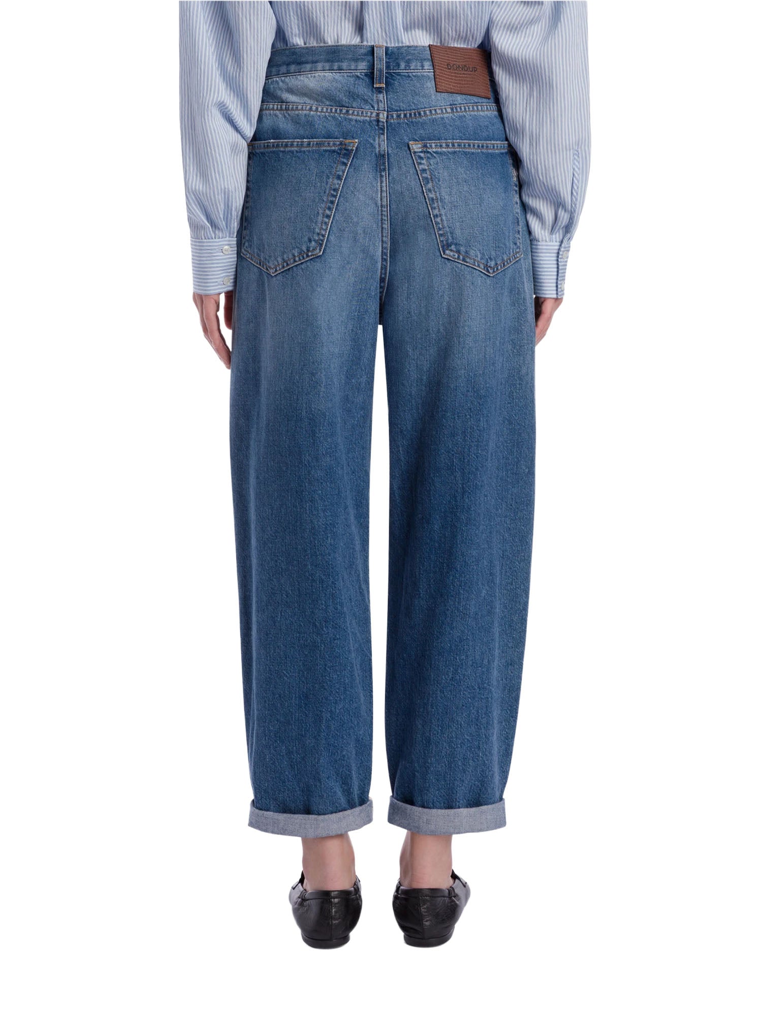 Dondup Jeans Bessie Loose Blu