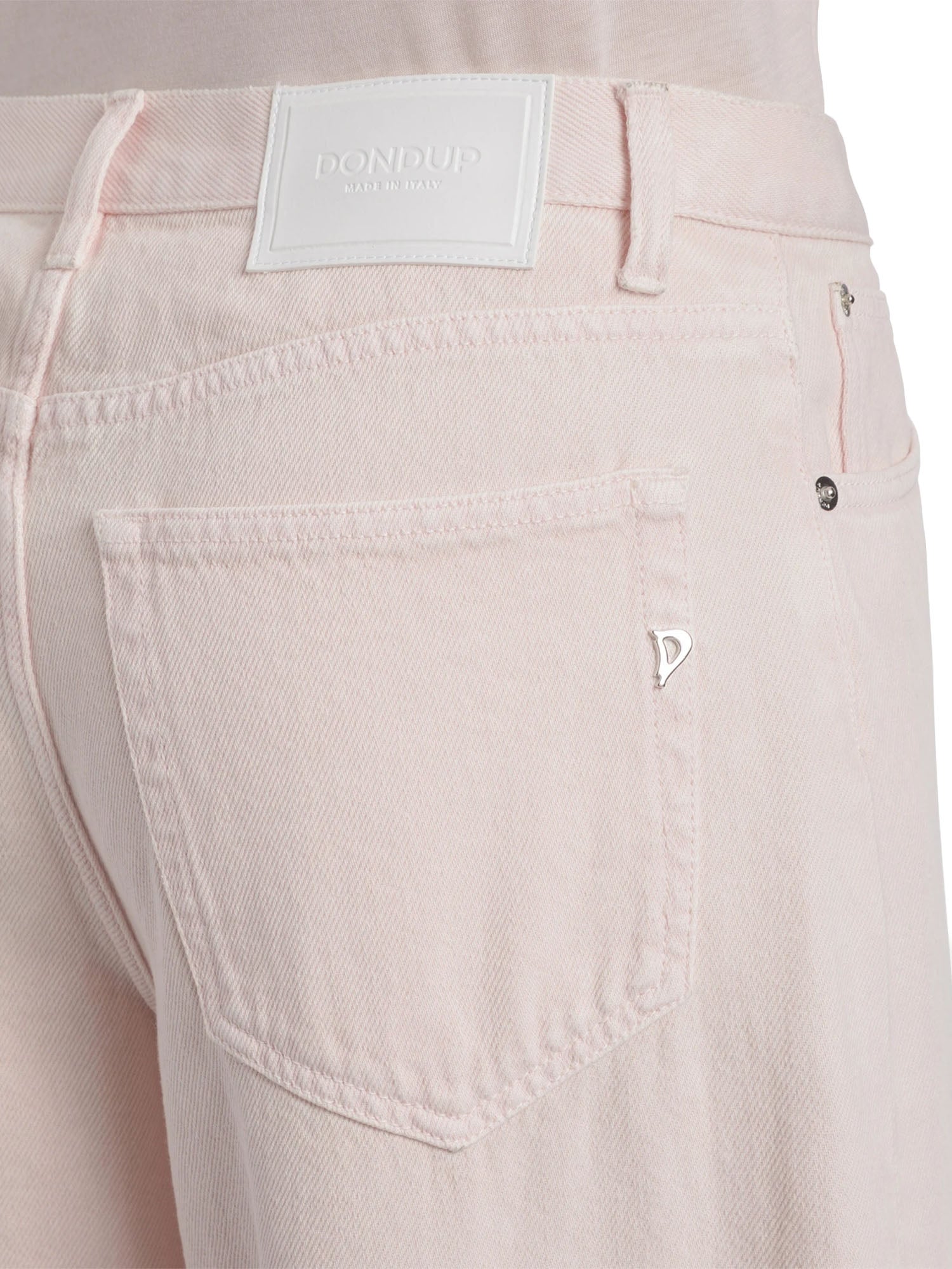 Dondup Jeans Dakota loose in bull fisso Rosa