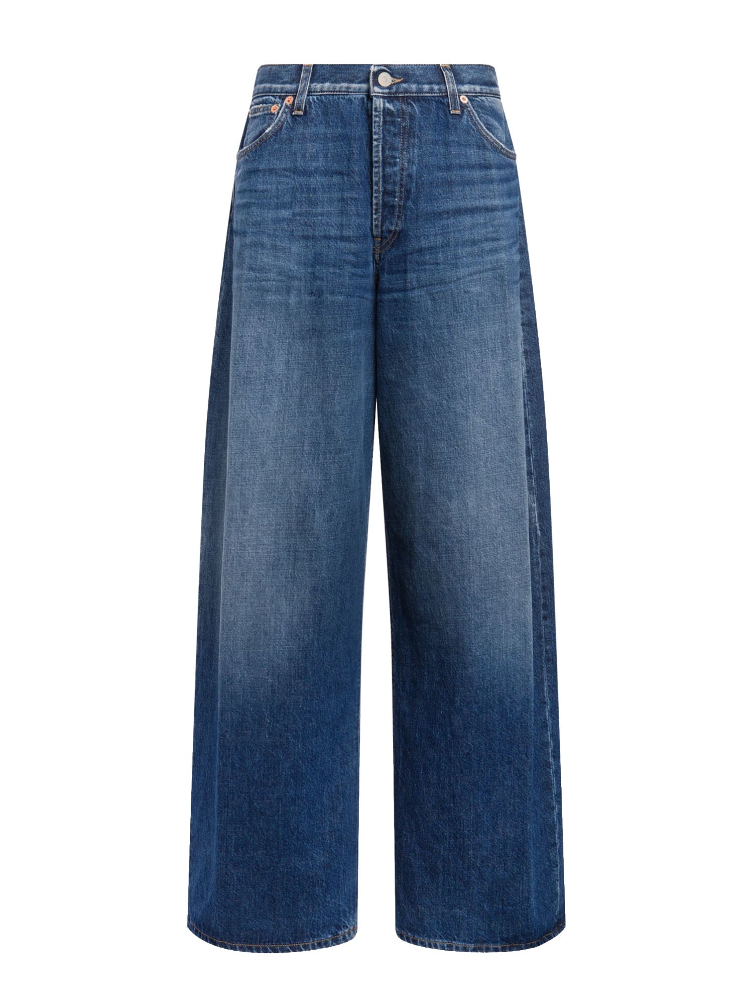 Dondup Jeans Dakota loose in bull fisso Blu