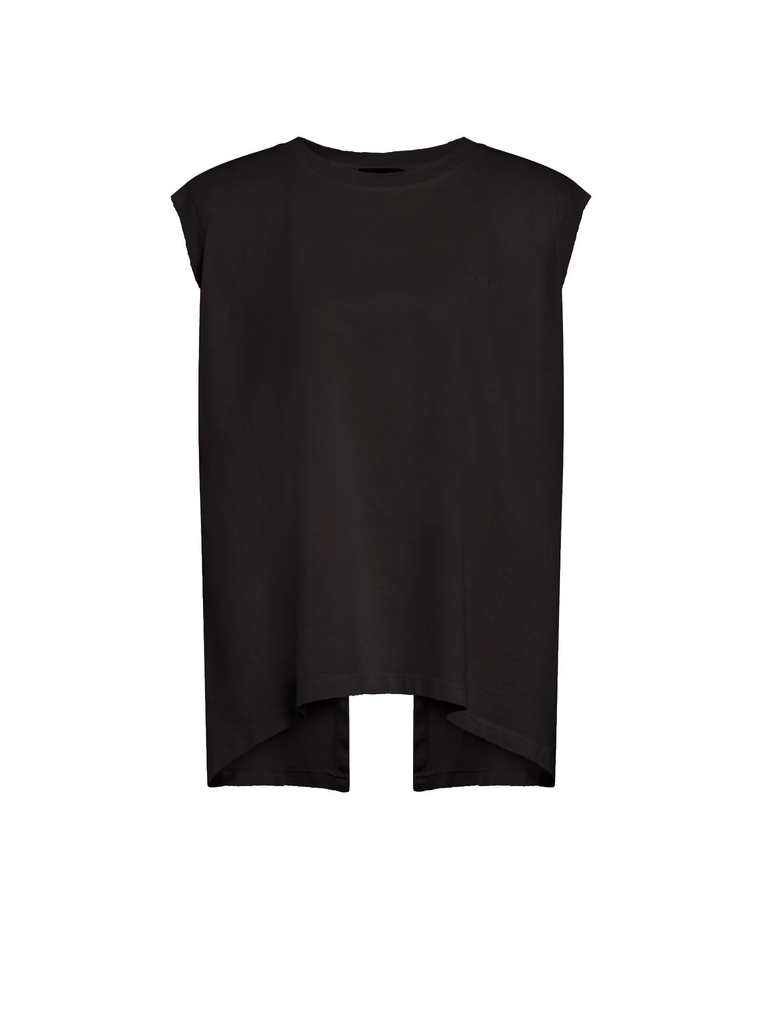 Dondup T-shirt girocollo regular in jersey Nero