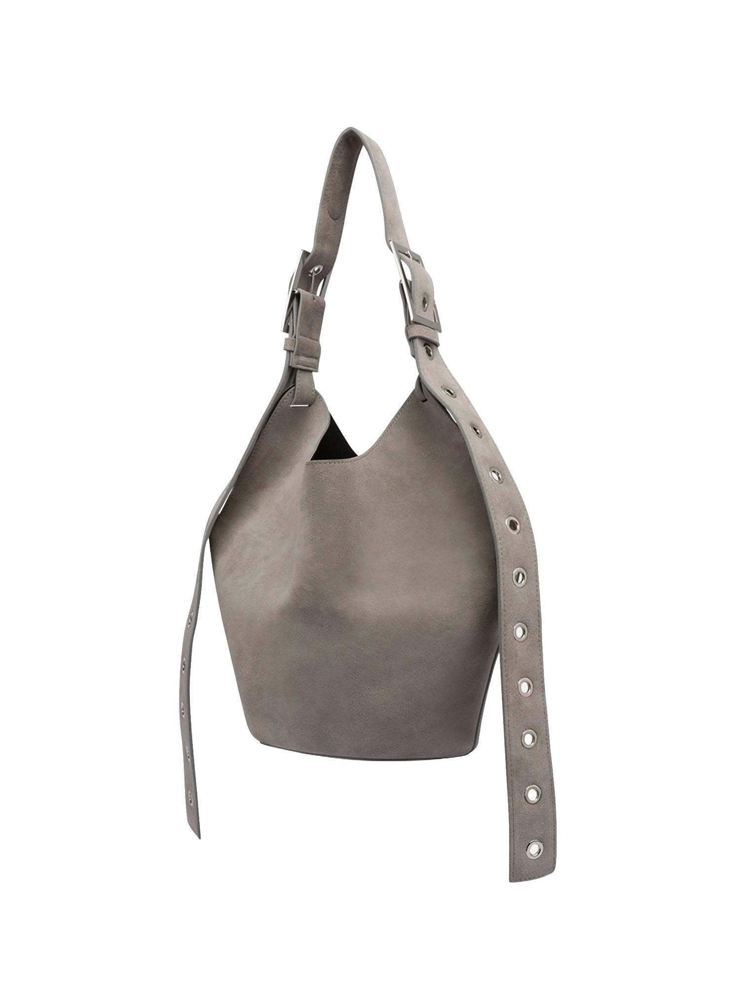 Dondup Small Hobo Grigio