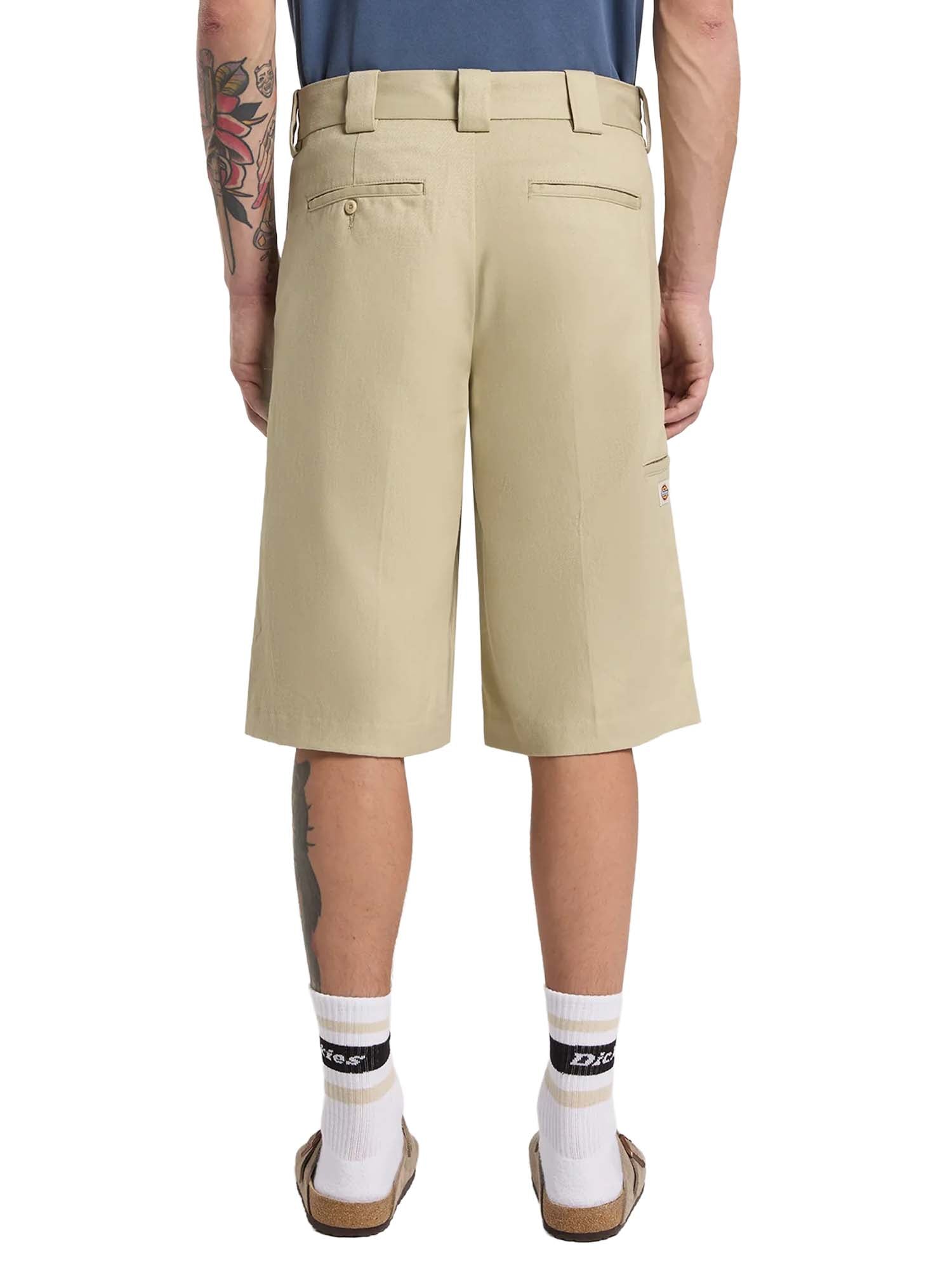 Dickies Shorts da lavoro 13-Inch in twill di canapa Verde