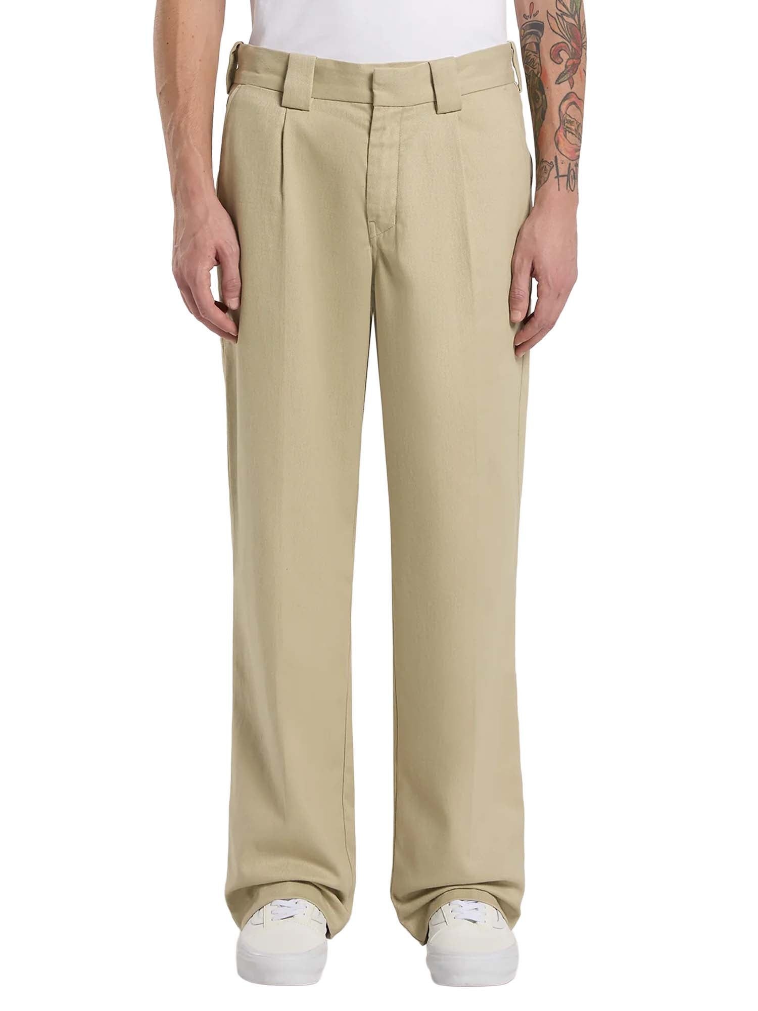 Dickies Pantaloni da lavoro in twill di canapa Verde