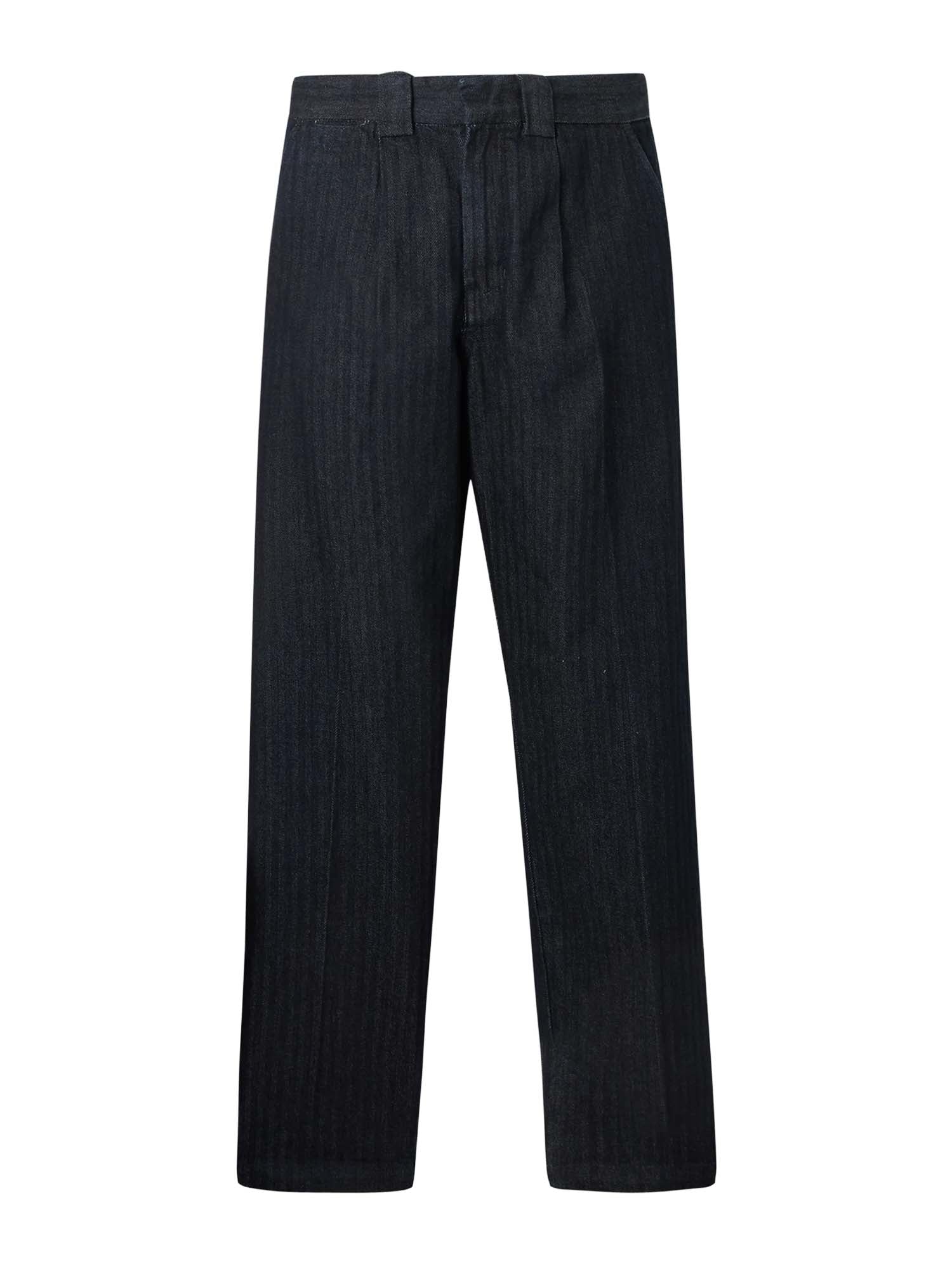 Dickies Pantaloni da lavoro Selvedge Herringbone Denim Blu