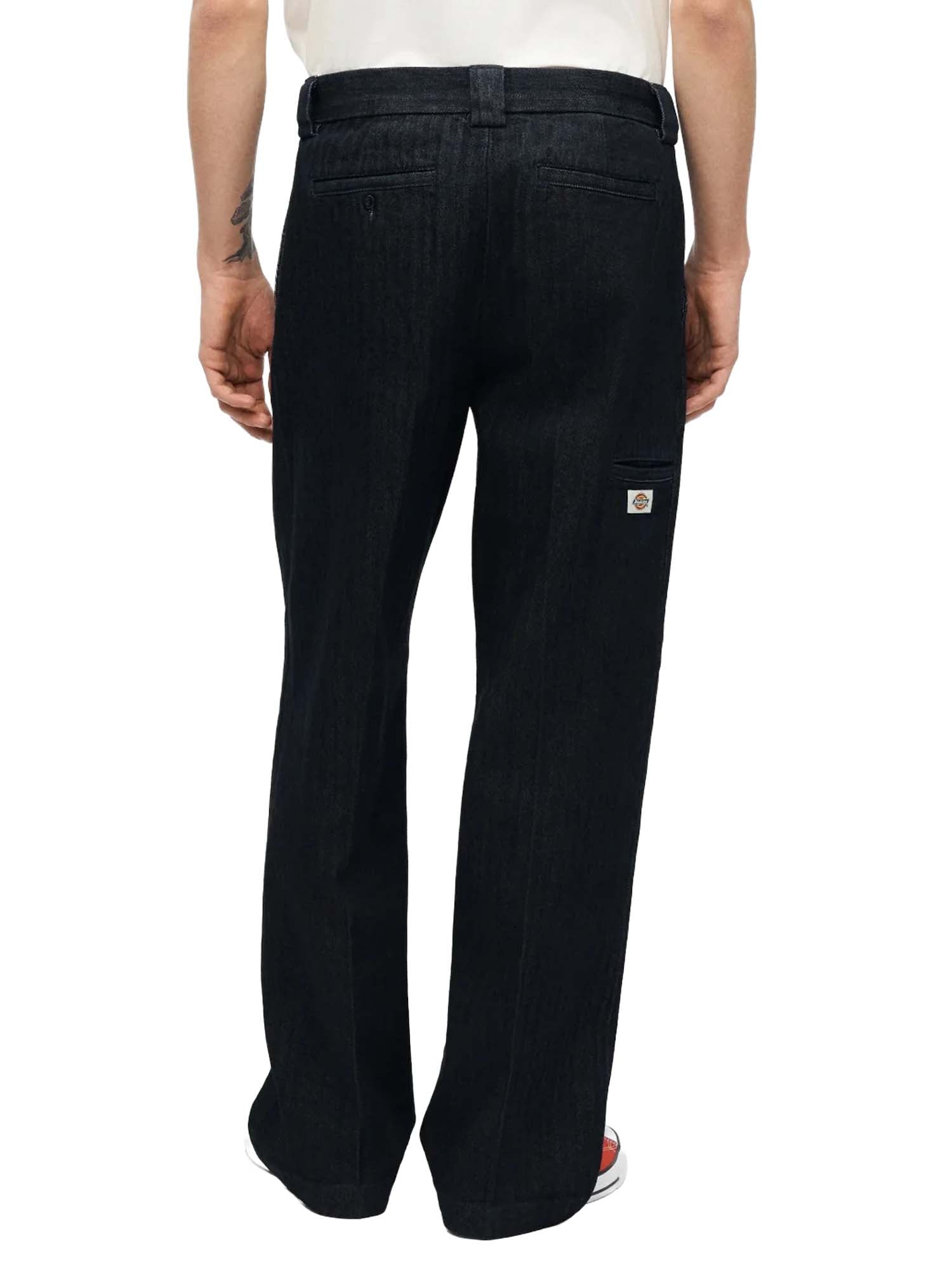 Dickies Pantaloni da lavoro Selvedge Herringbone Denim Blu